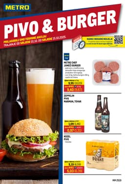 Pivo i burger
