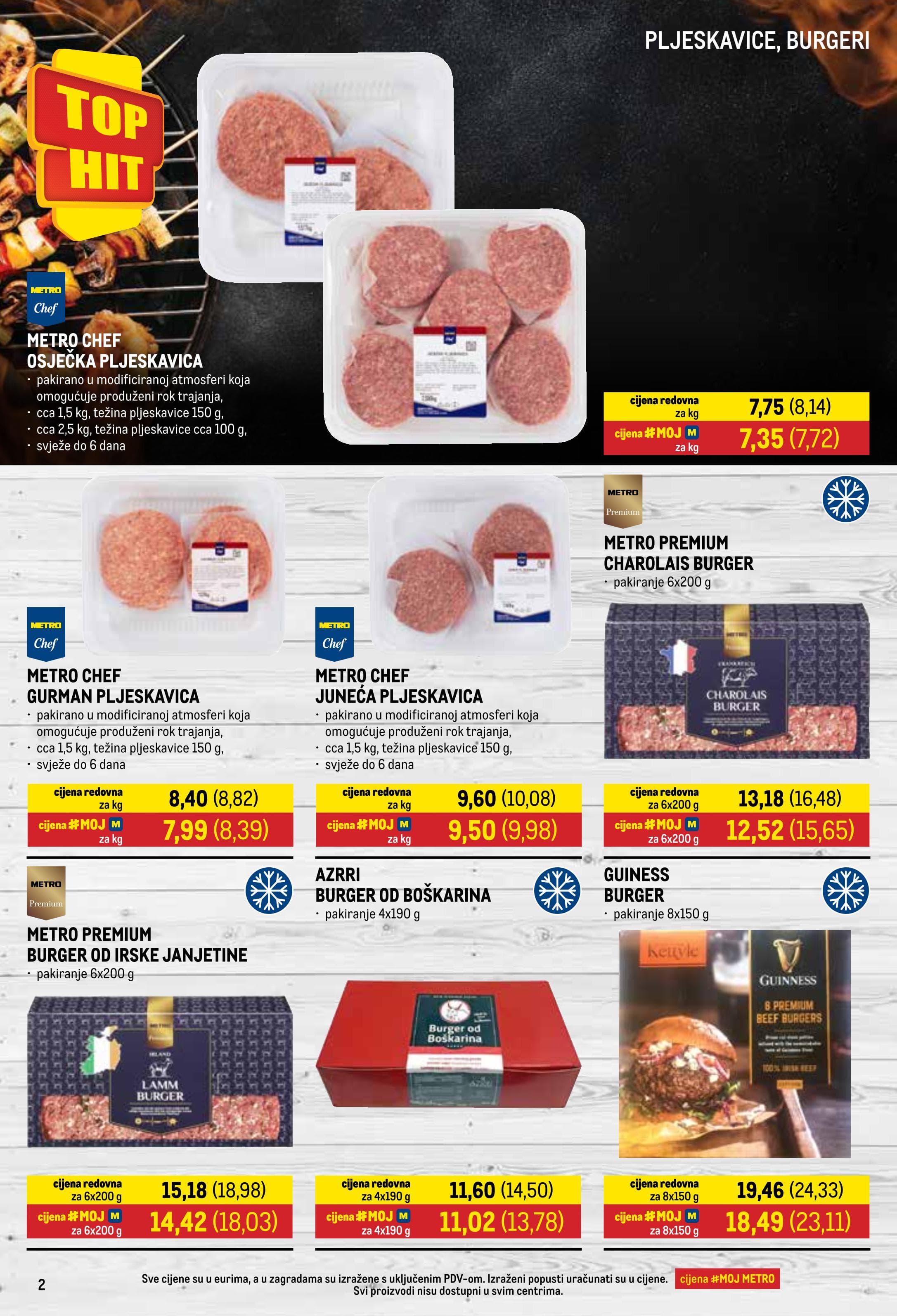 Page from catalog: Pivo i burger