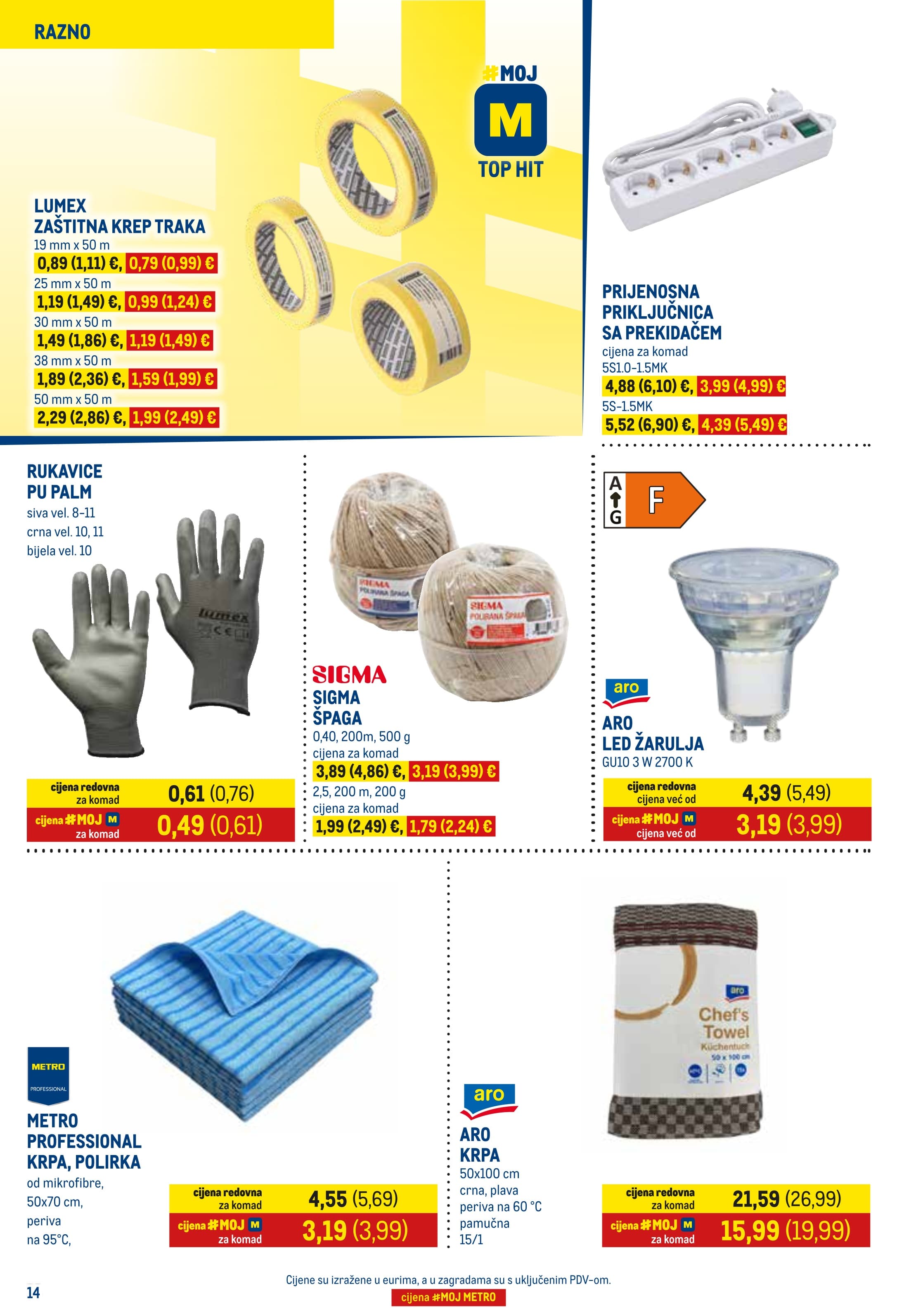 Page from catalog: Prehrana i neprehrana