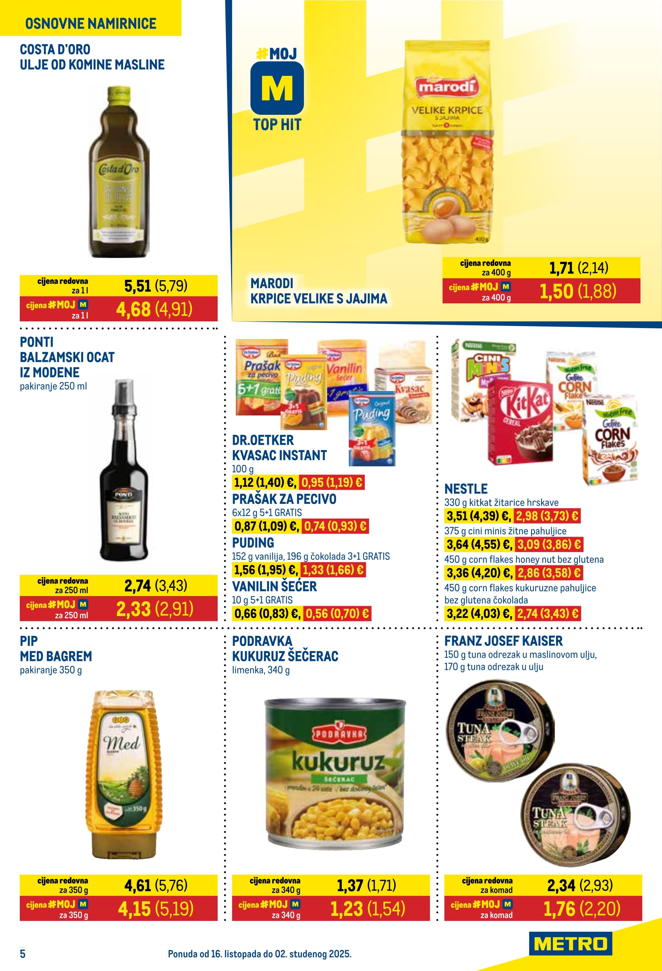 Page from catalog: Prehrana i neprehrana