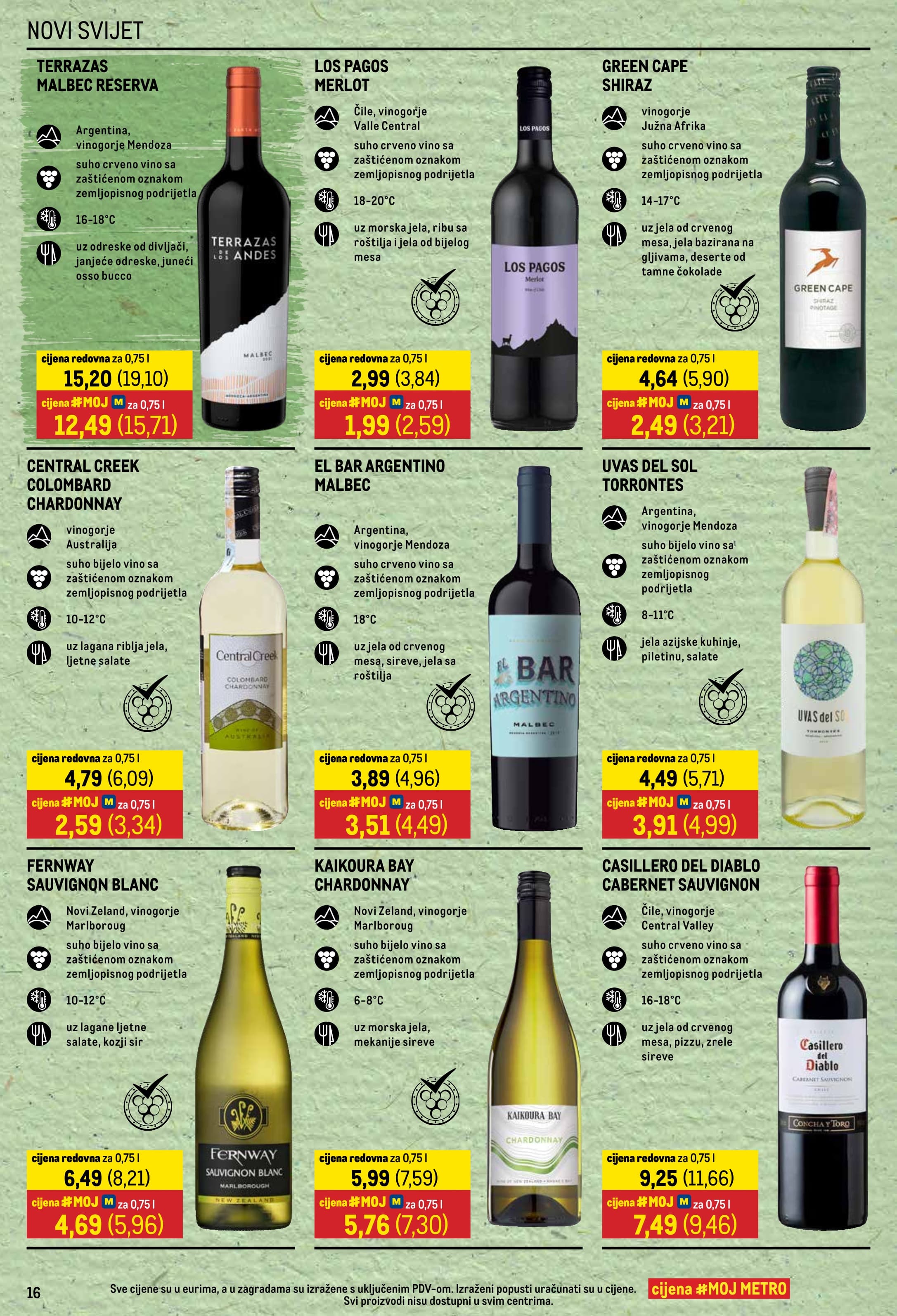 Page from catalog: Vino