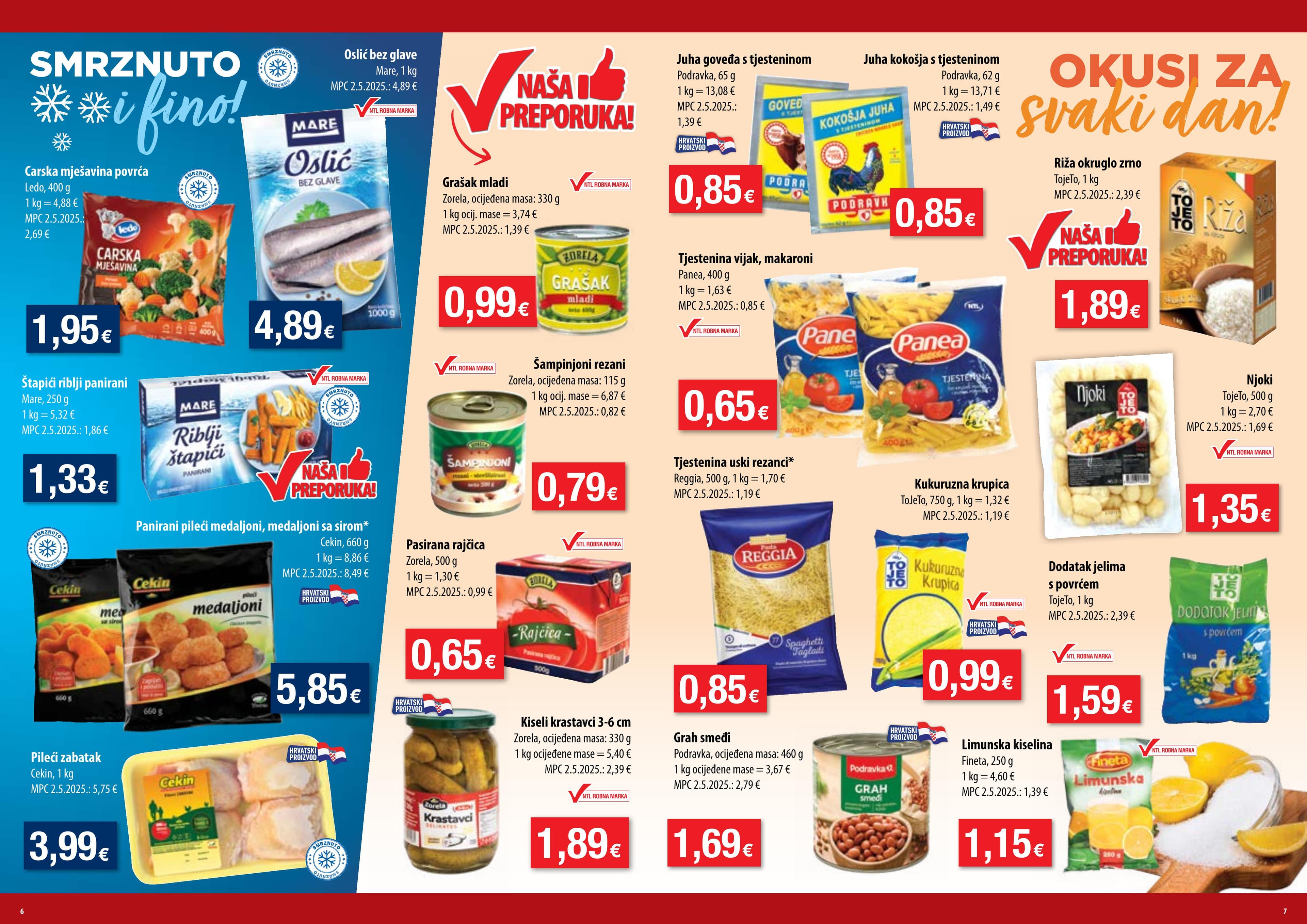Page from catalog: Akcijska ponuda