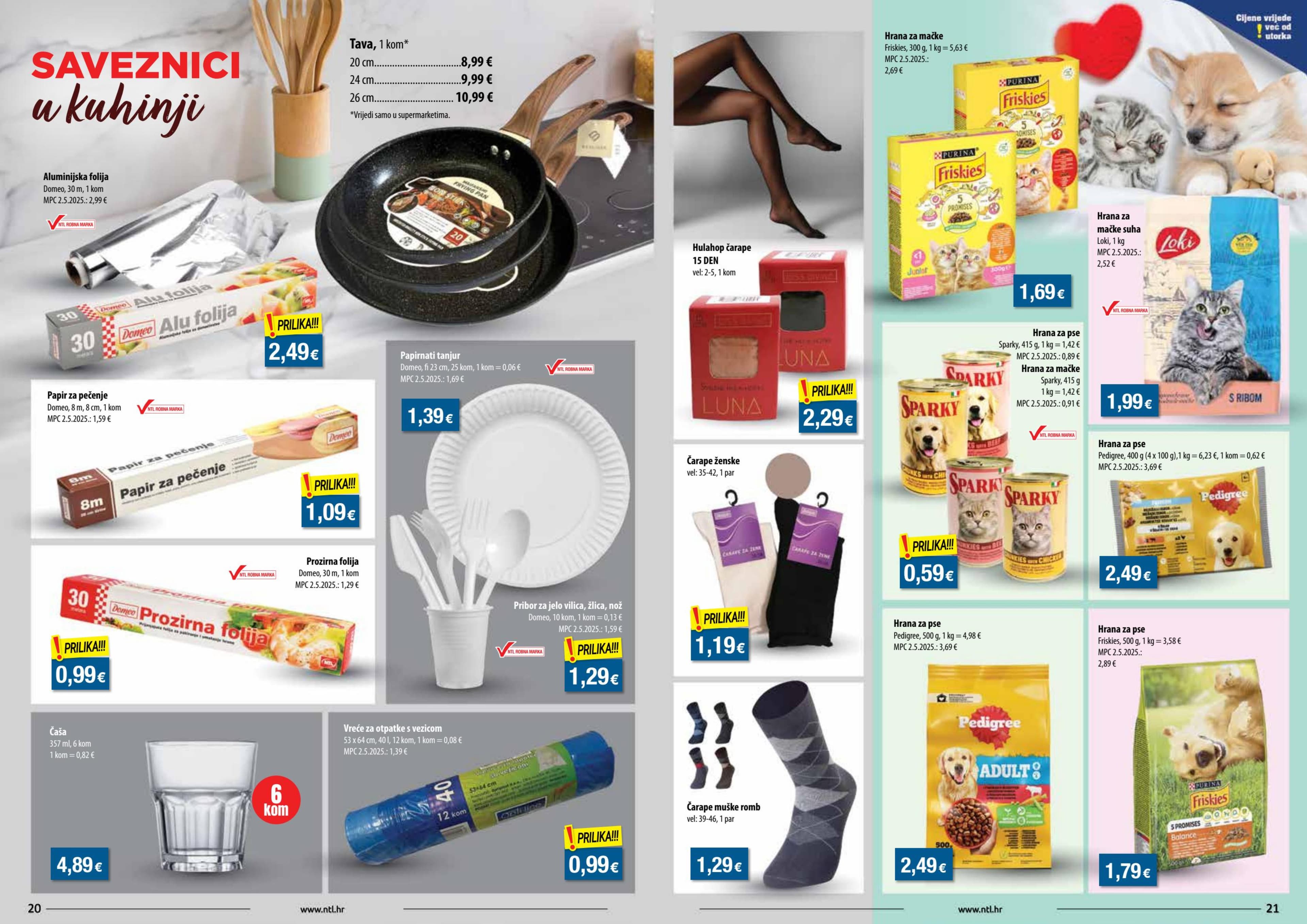Page from catalog: Akcijska ponuda