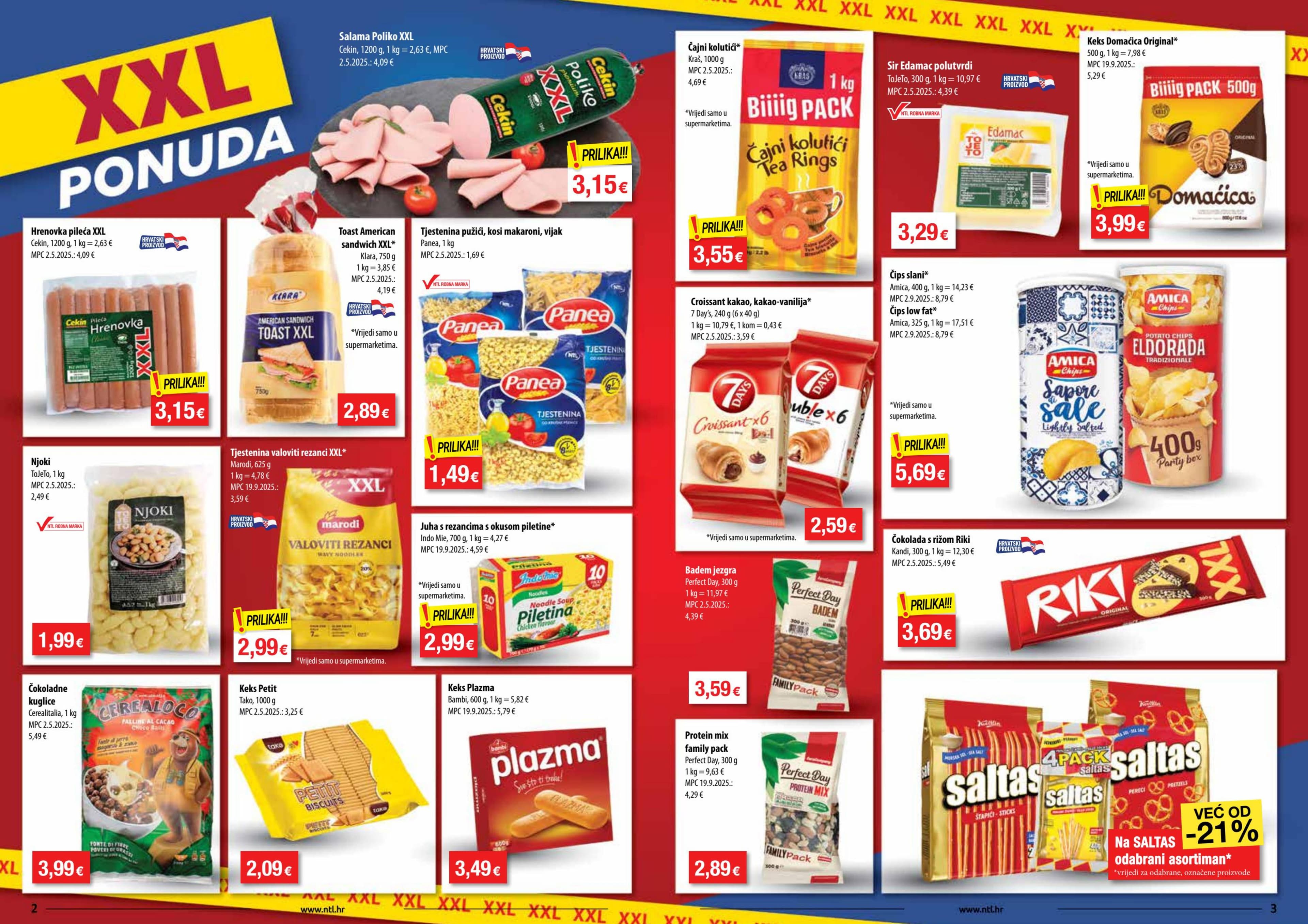 Page from catalog: Akcijska ponuda