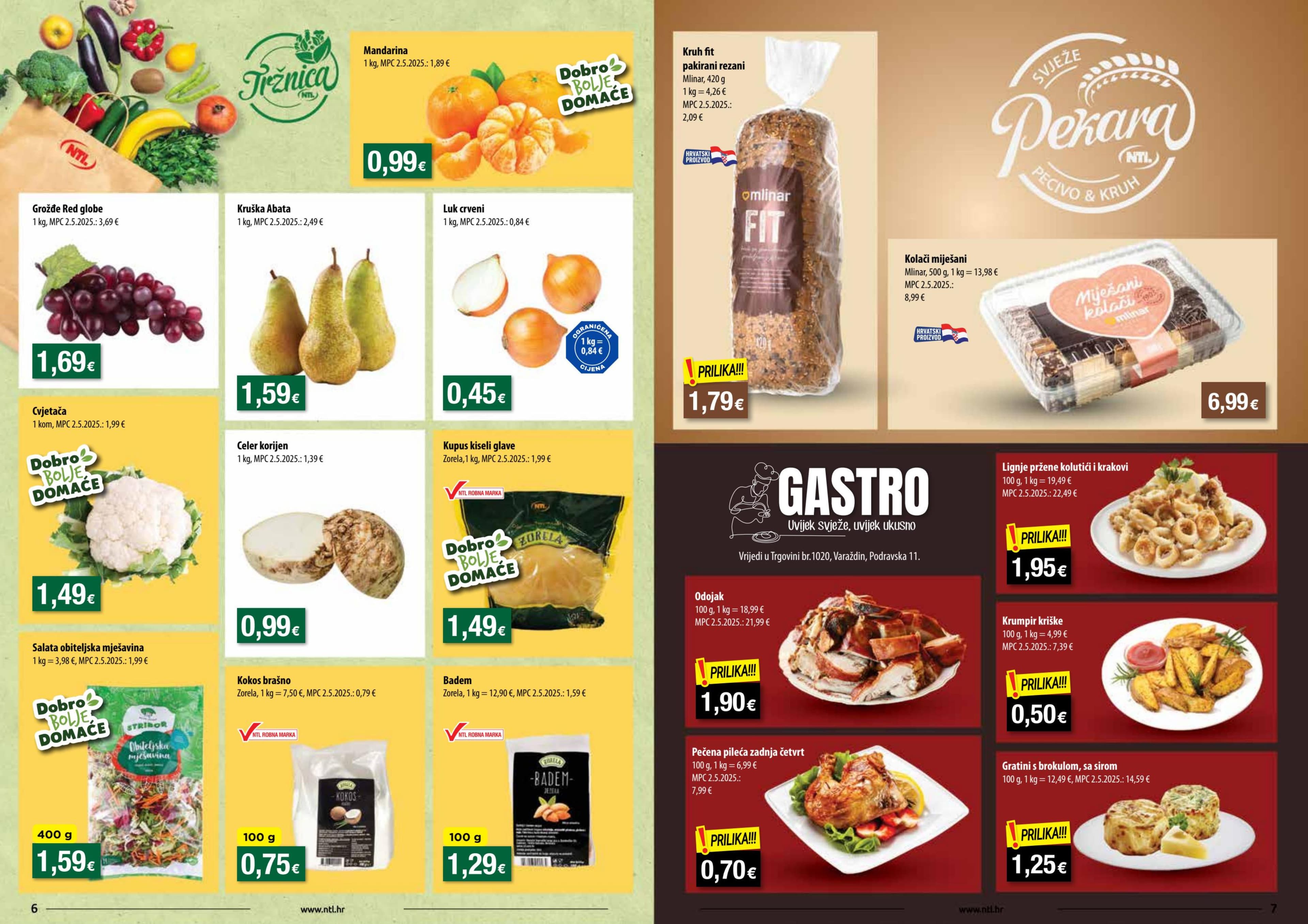 Page from catalog: Akcijska ponuda