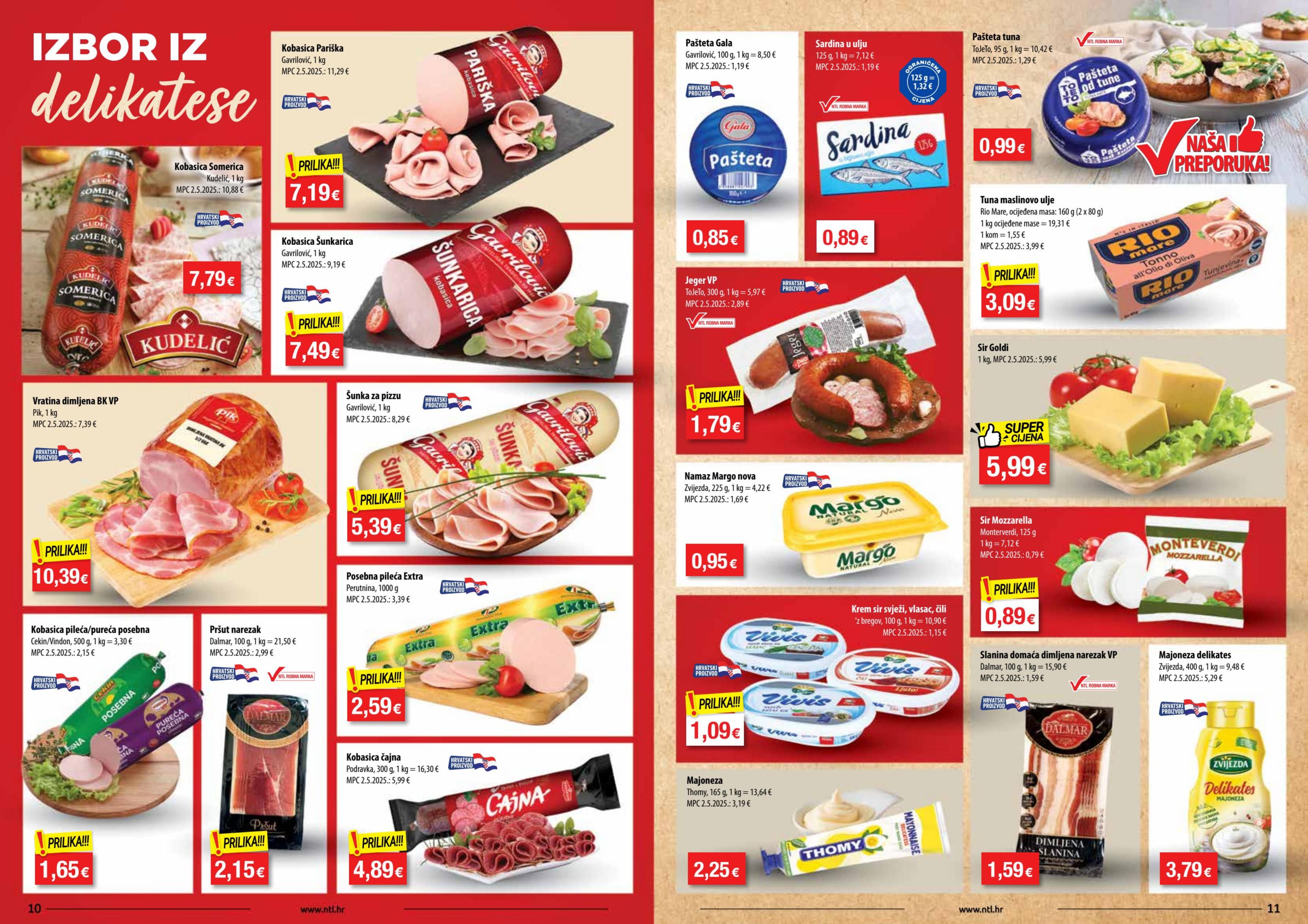 Page from catalog: Akcijska ponuda