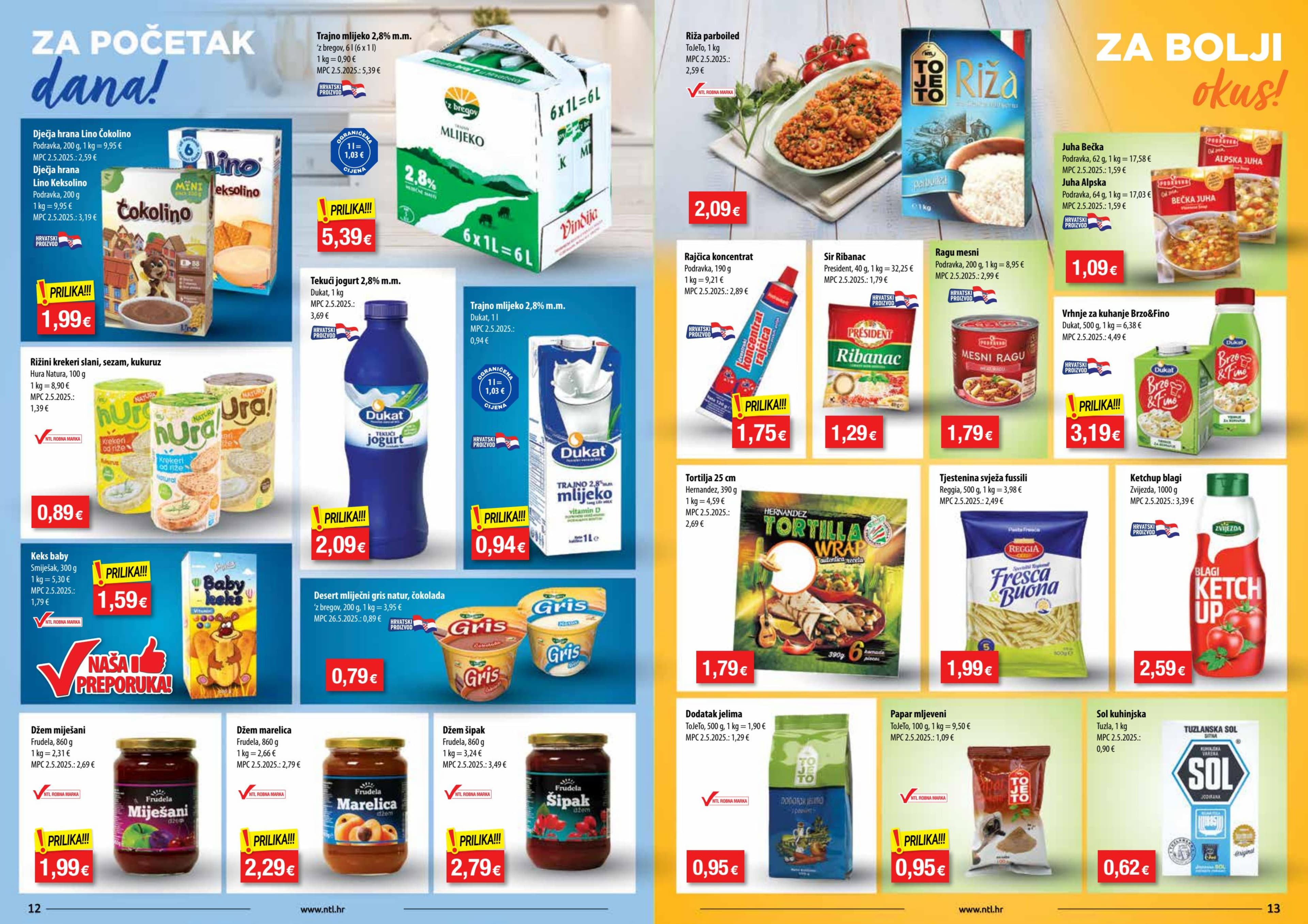Page from catalog: Akcijska ponuda