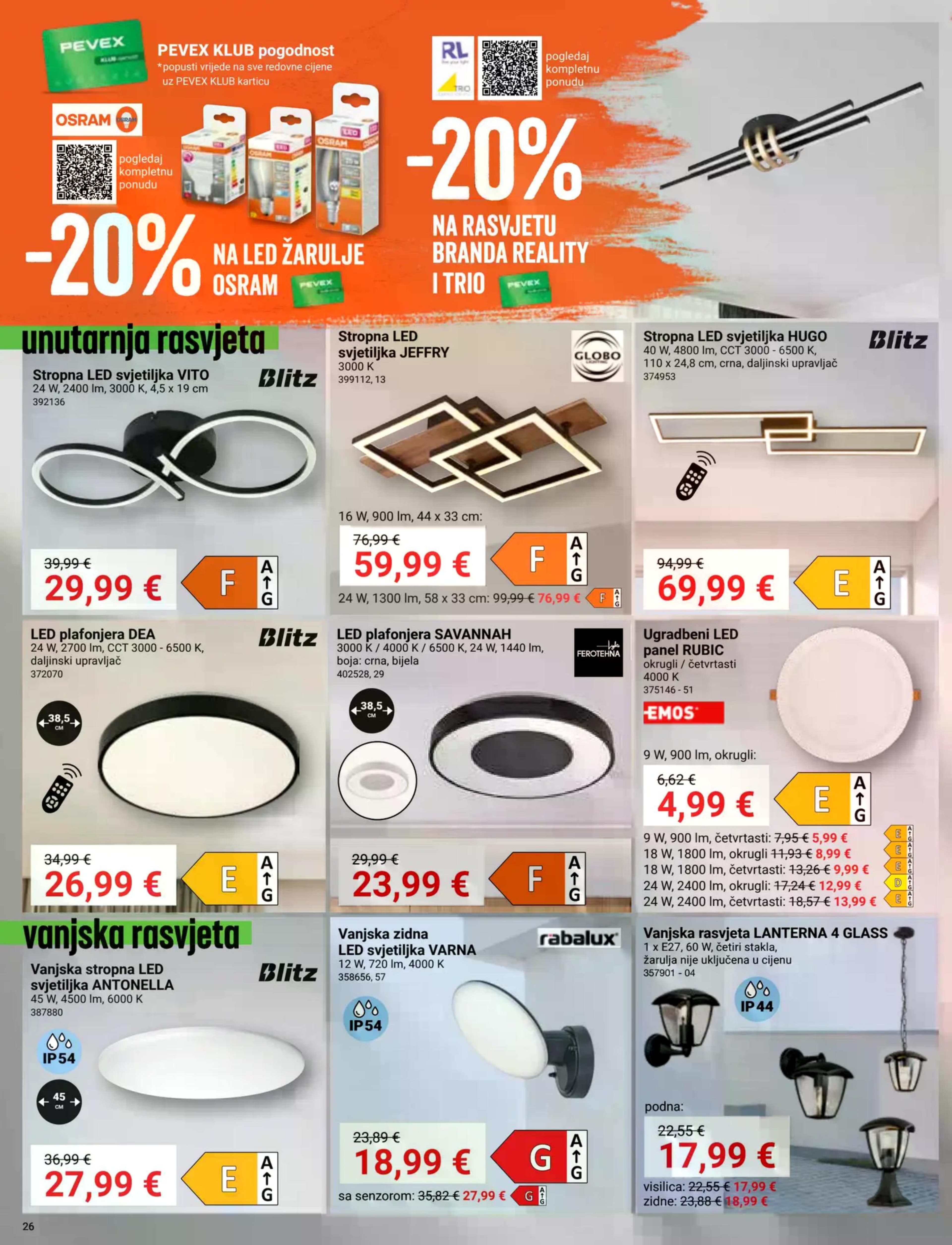 Page from catalog: Akcijska ponuda