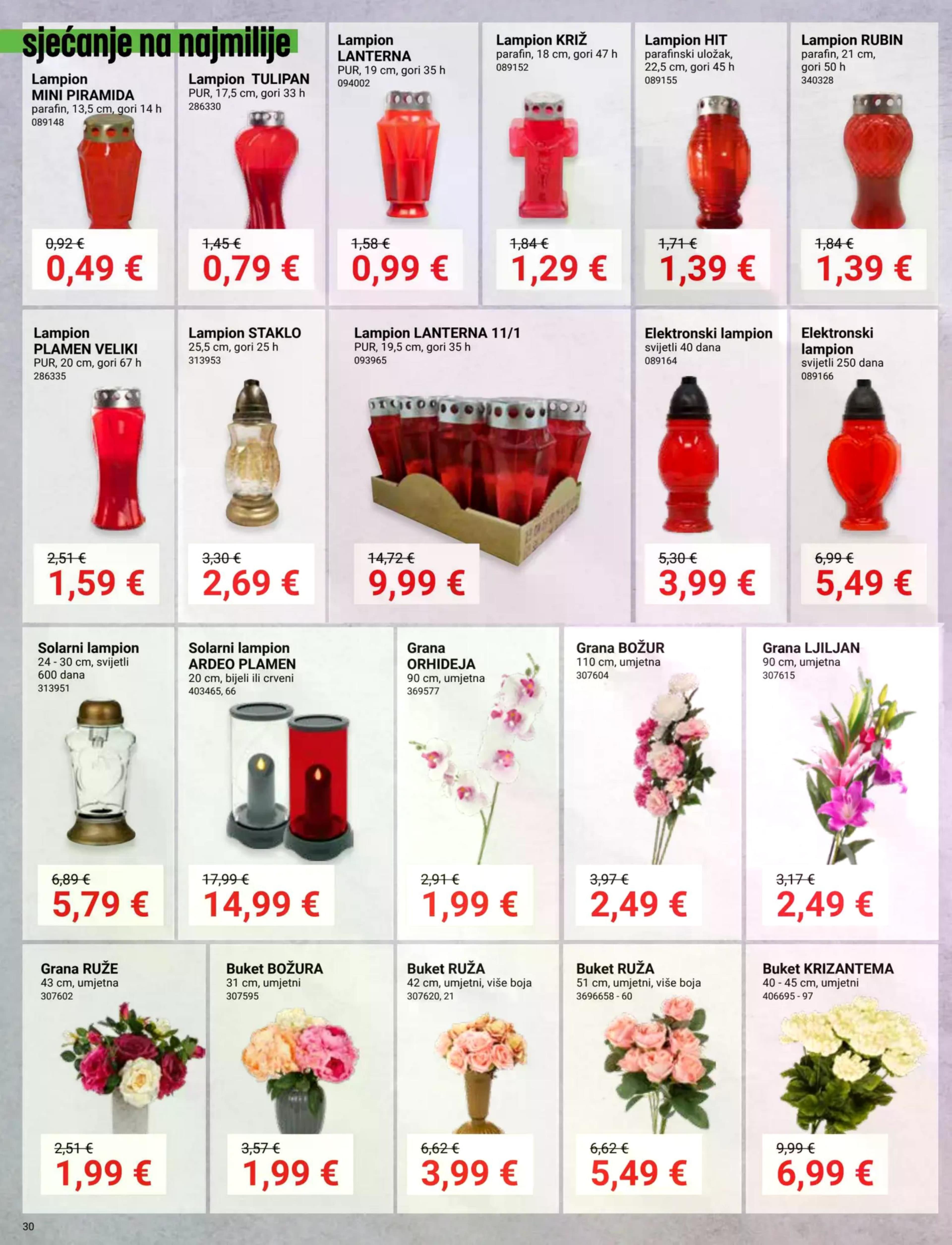 Page from catalog: Akcijska ponuda