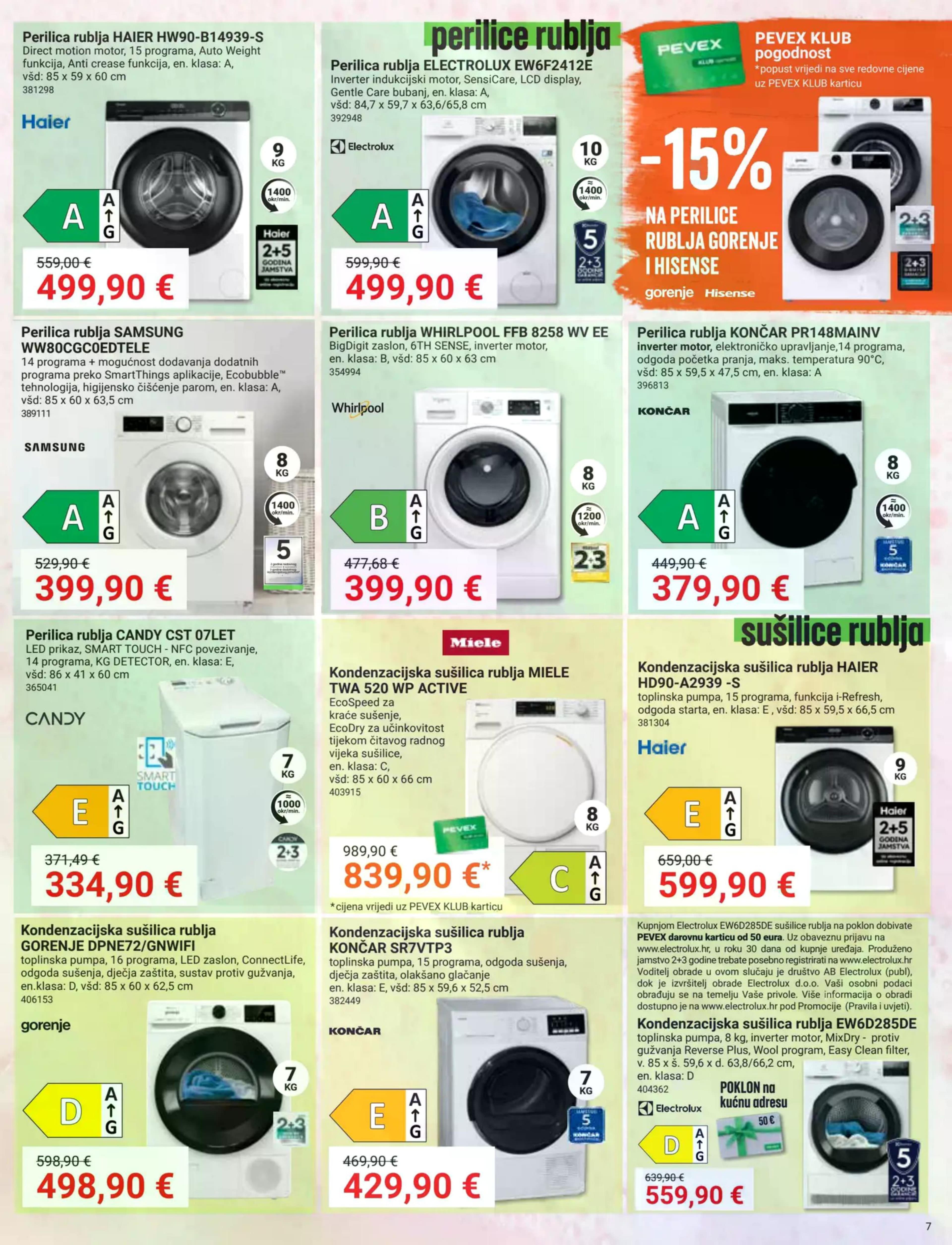 Page from catalog: Akcijska ponuda