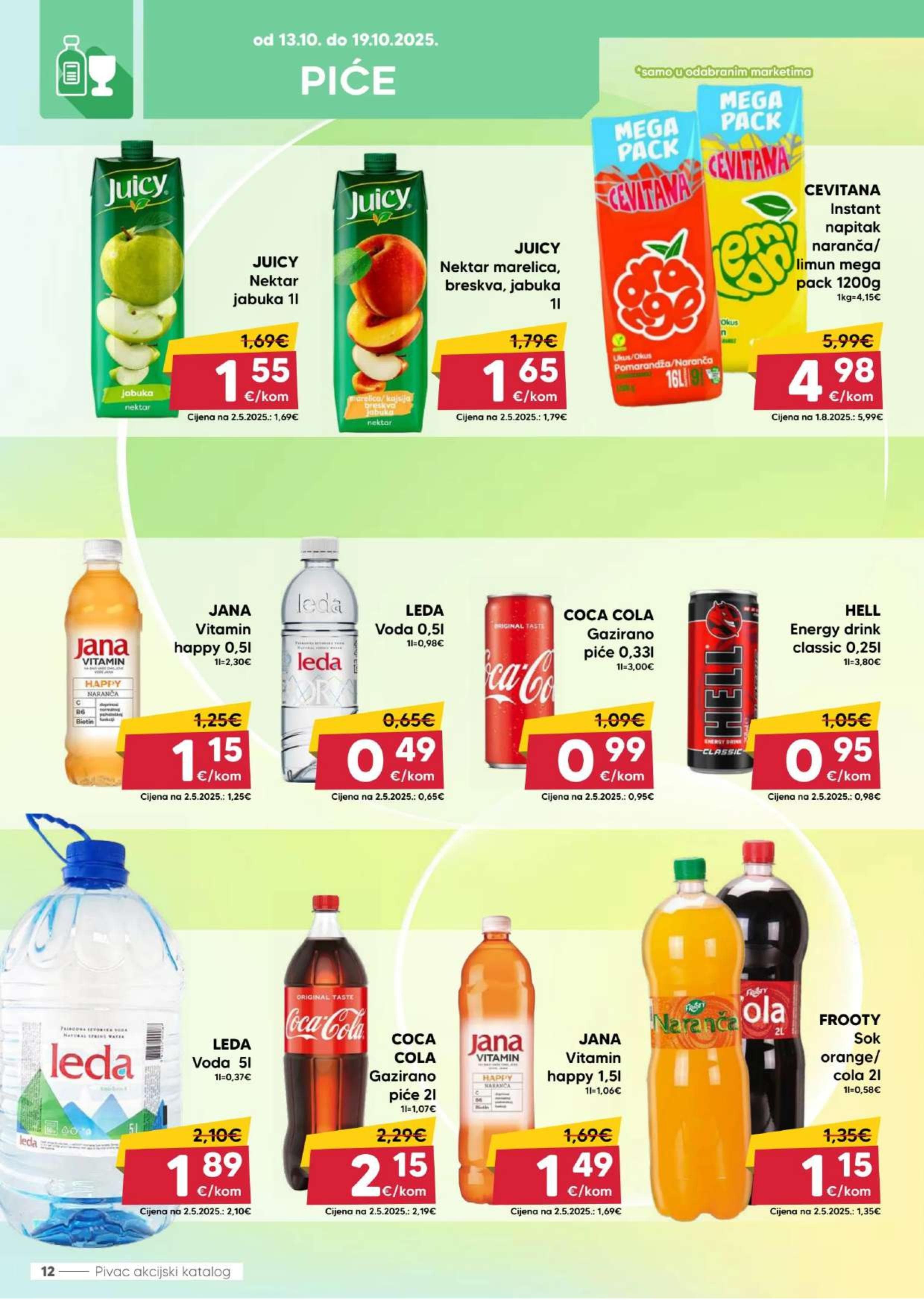 Page from catalog: Akcijska ponuda