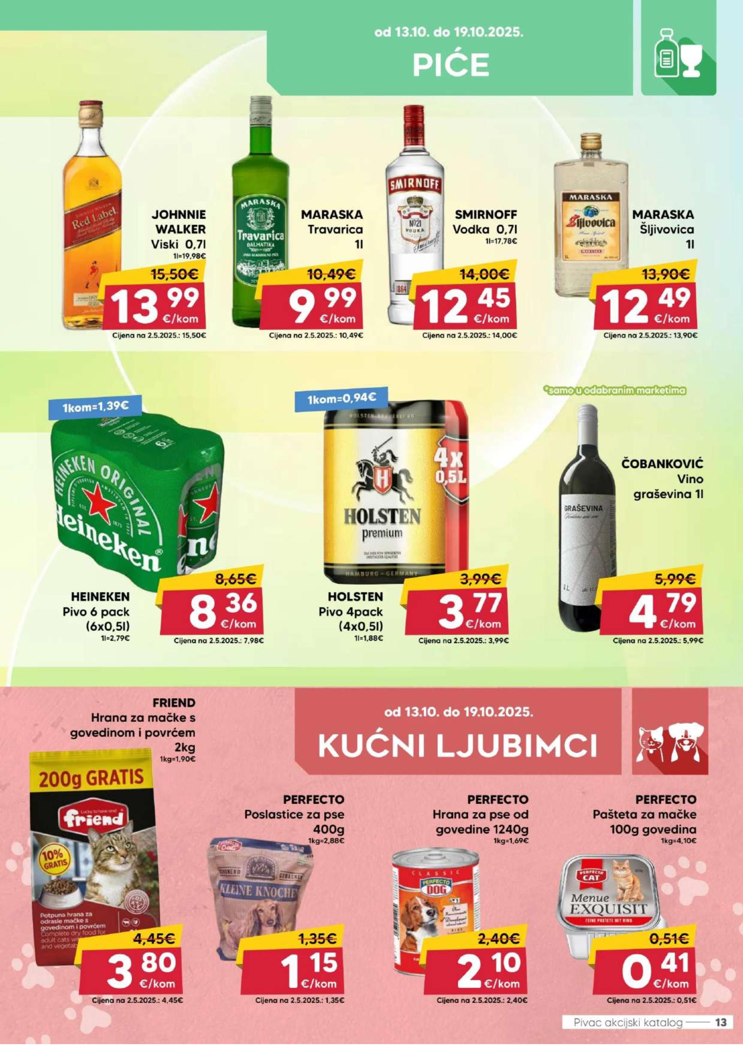 Page from catalog: Akcijska ponuda