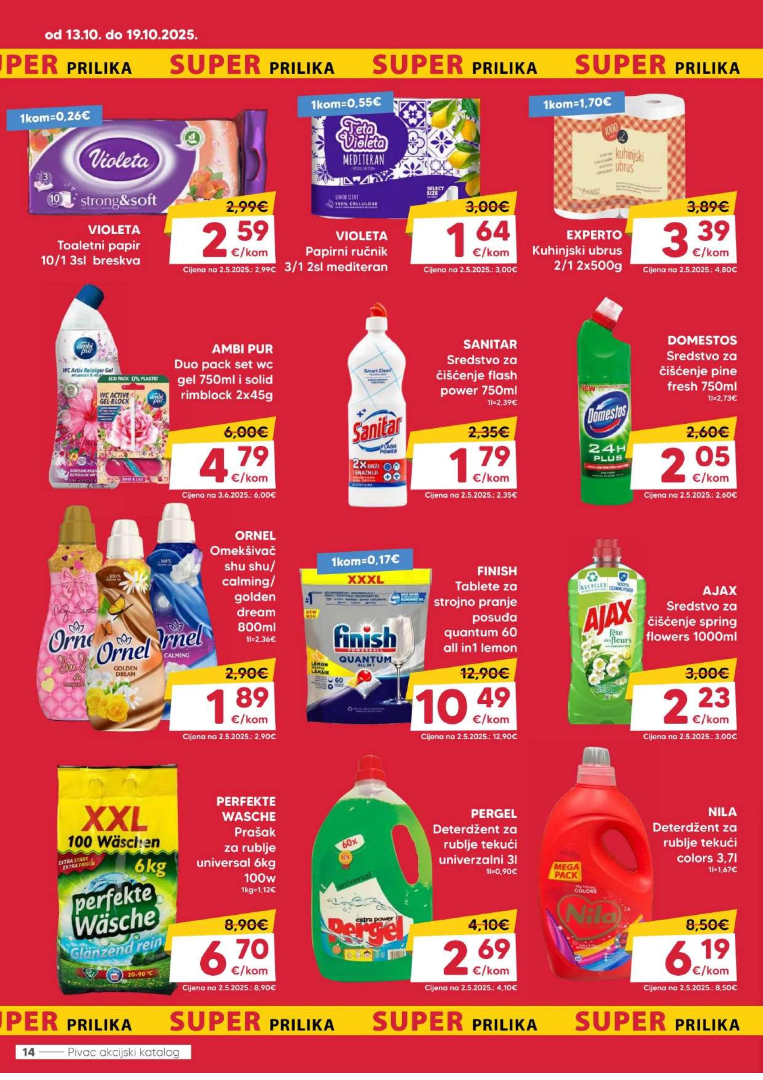 Page from catalog: Akcijska ponuda