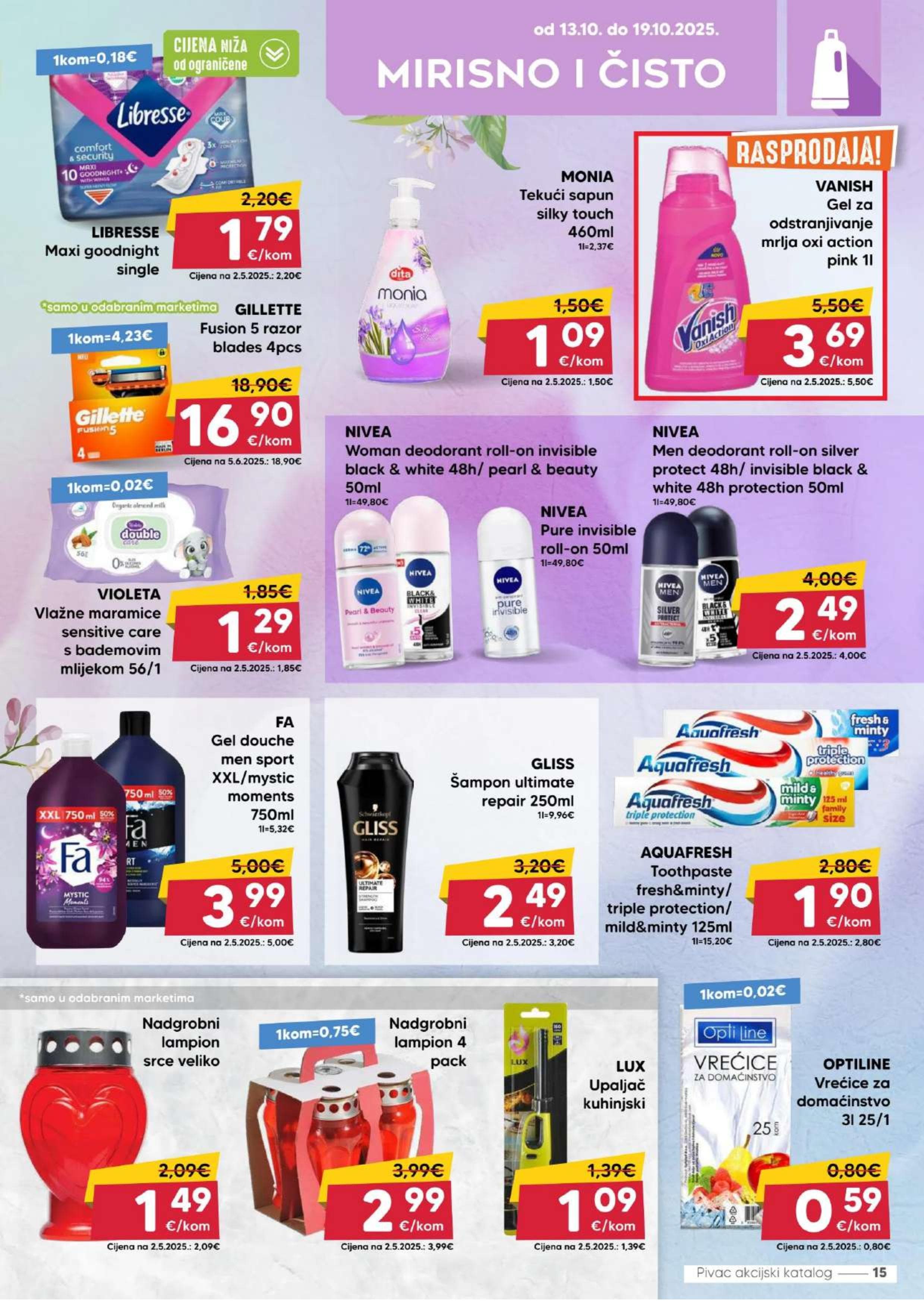 Page from catalog: Akcijska ponuda