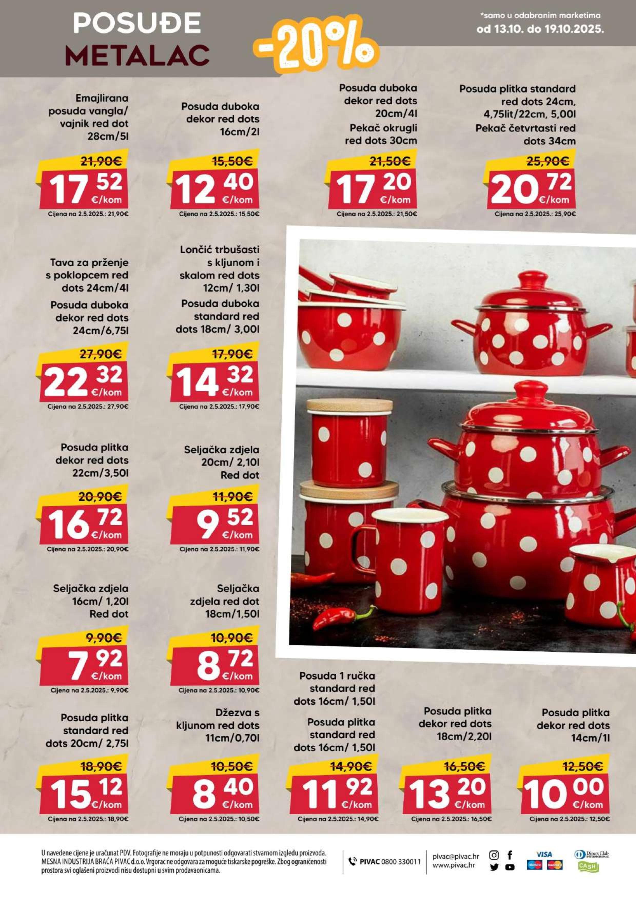Page from catalog: Akcijska ponuda