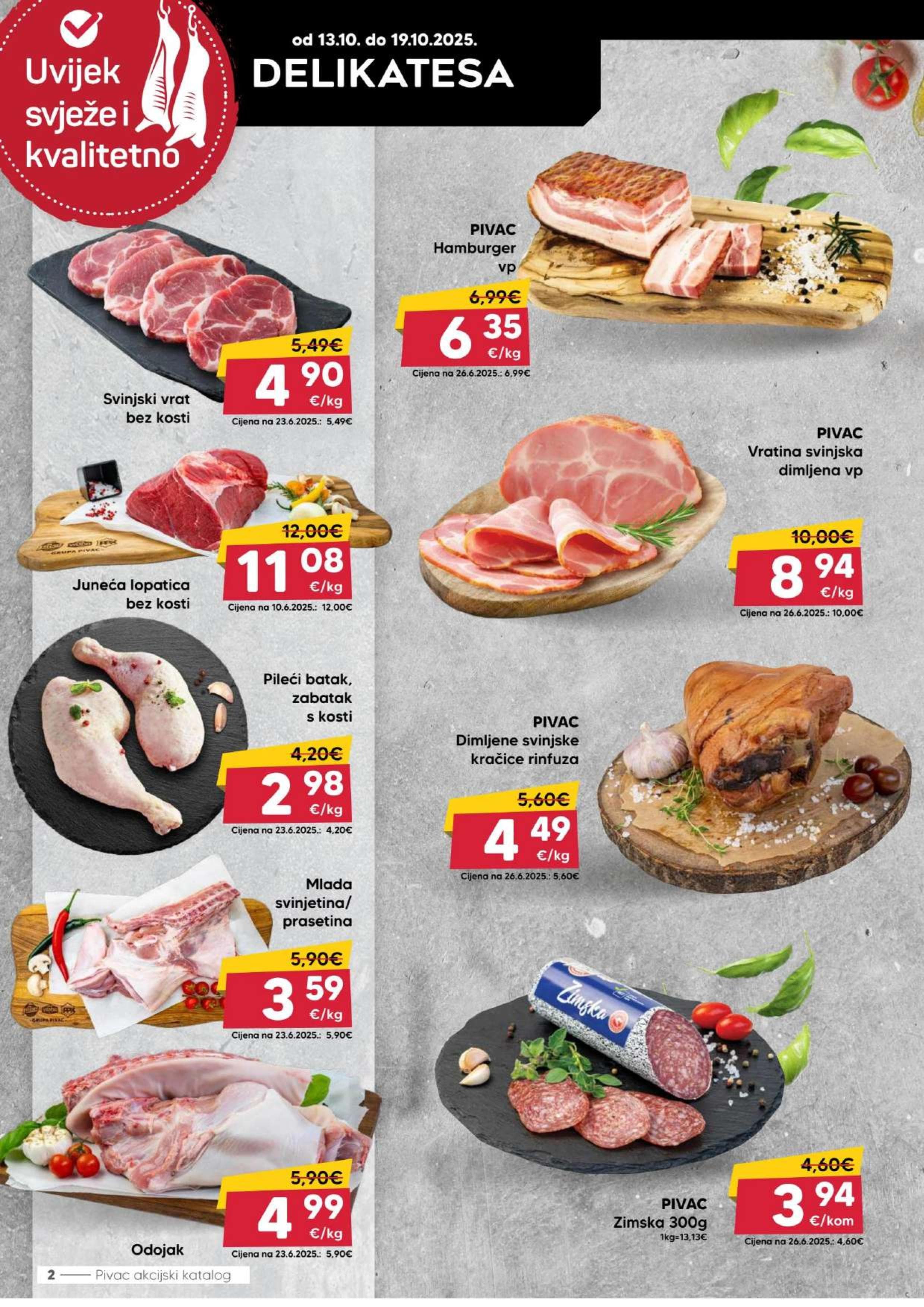 Page from catalog: Akcijska ponuda