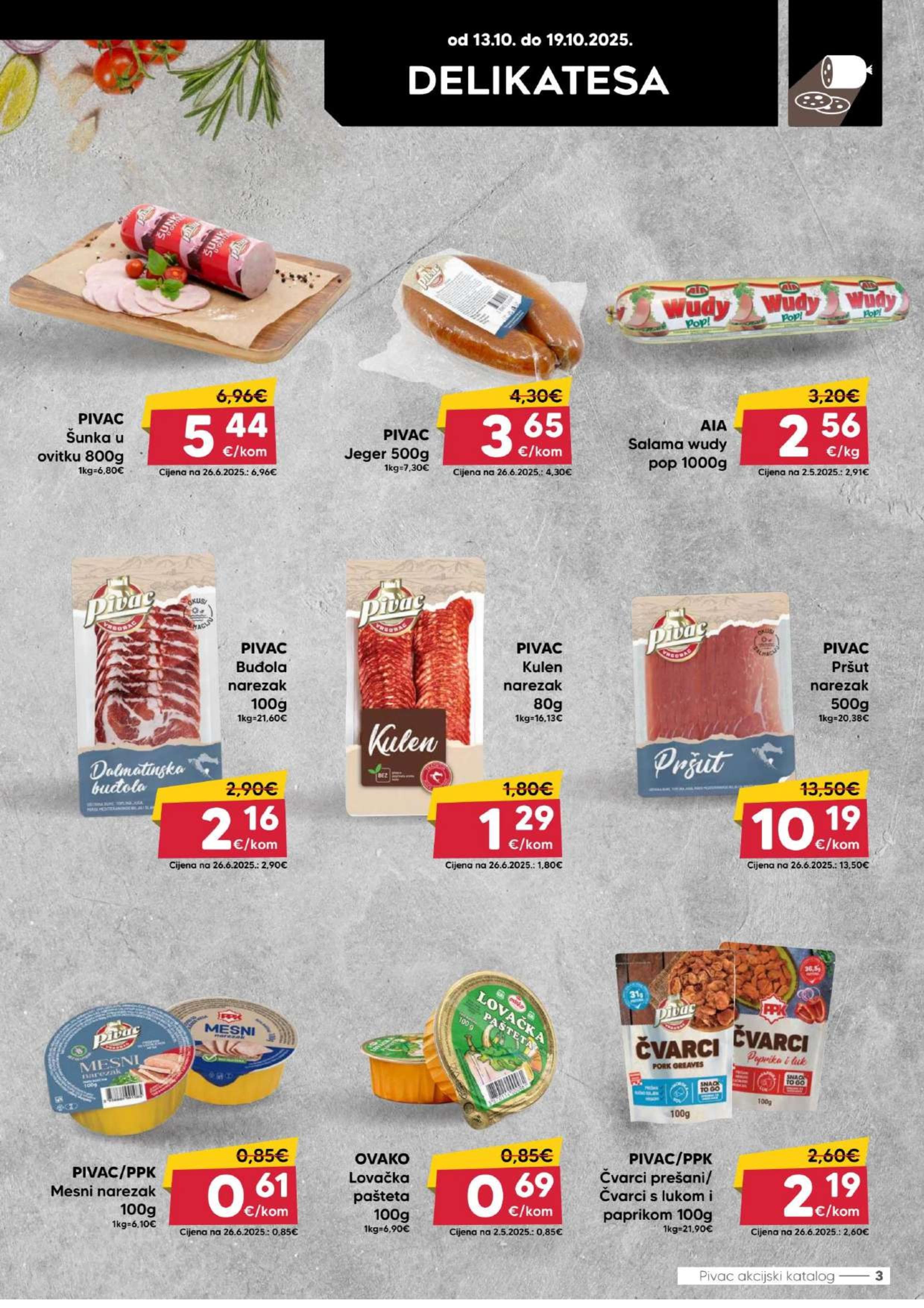 Page from catalog: Akcijska ponuda