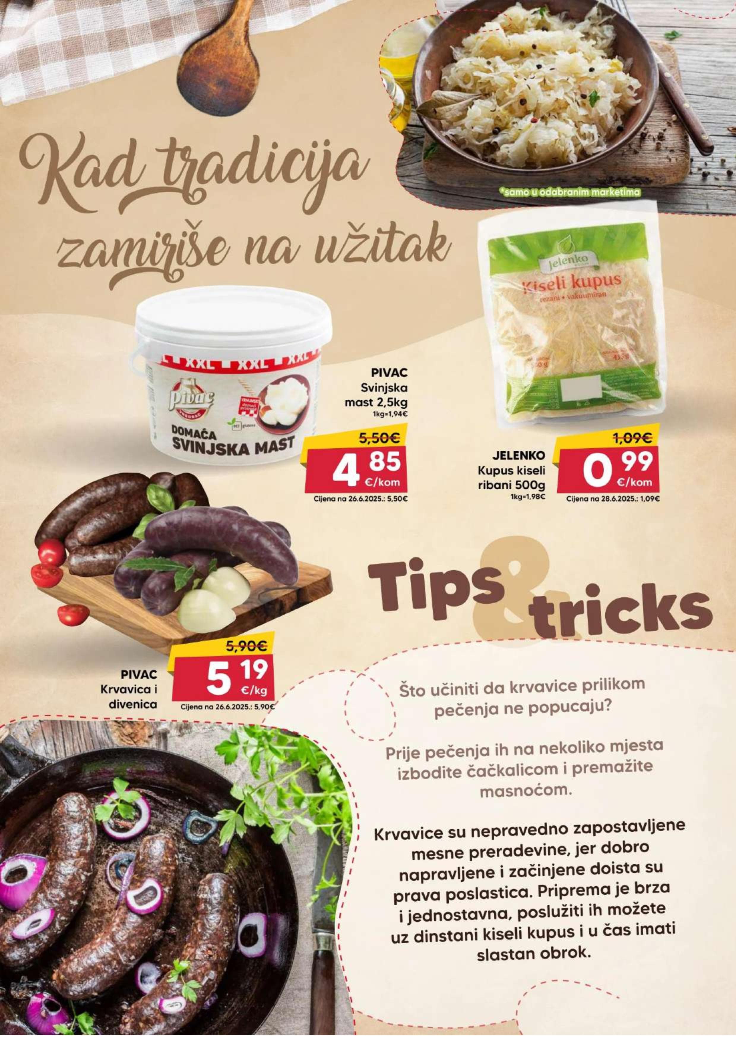 Page from catalog: Akcijska ponuda