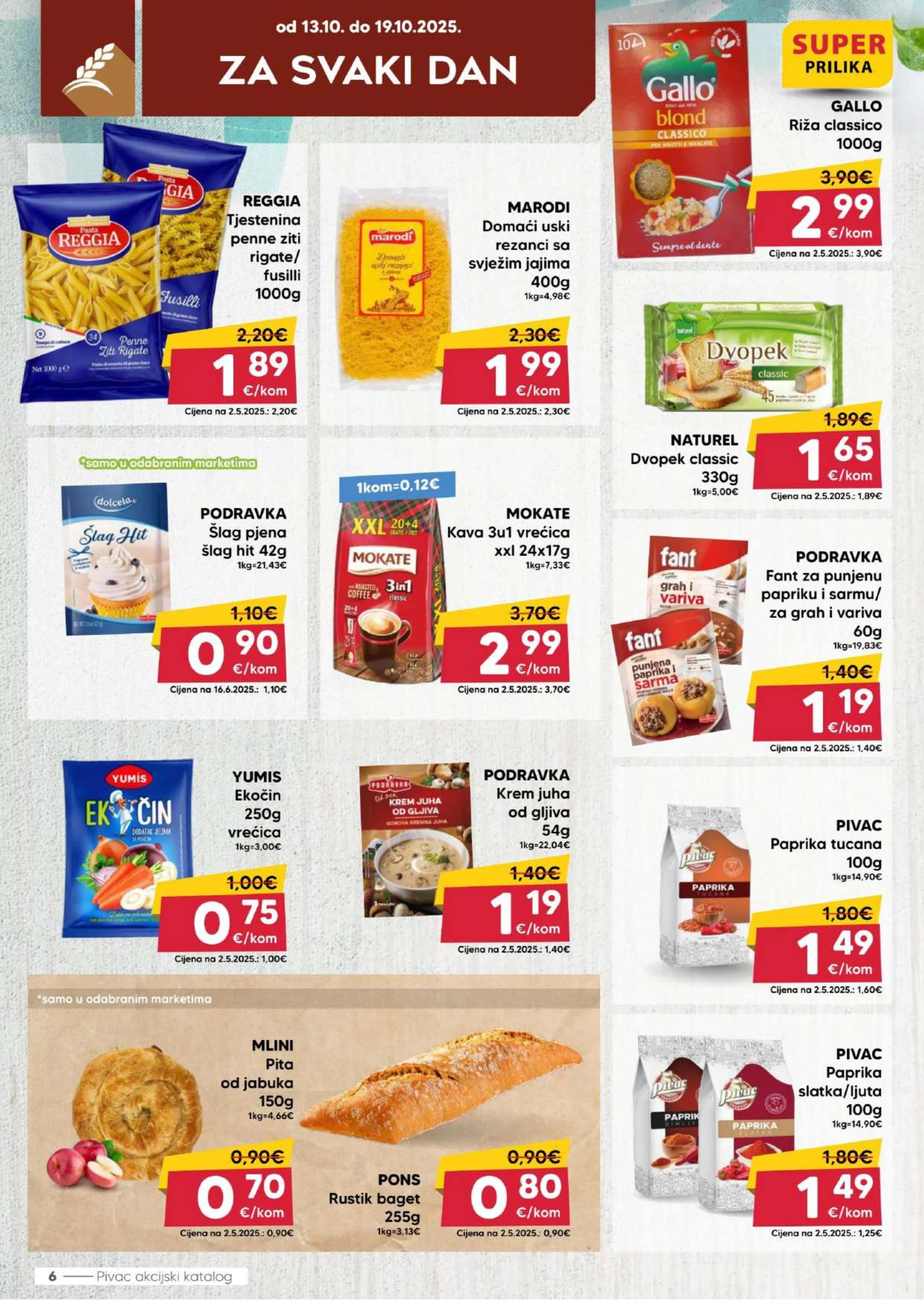 Page from catalog: Akcijska ponuda