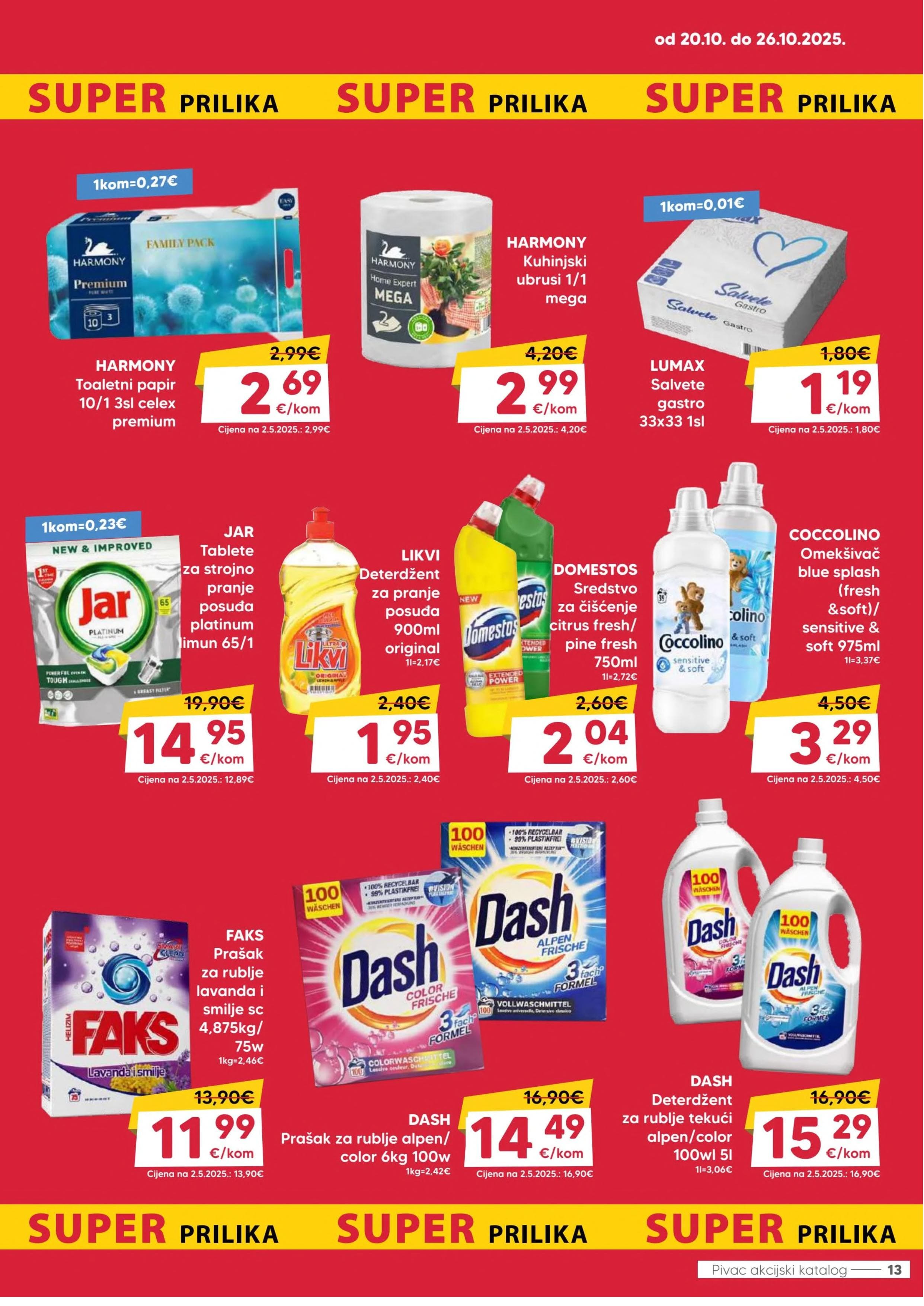 Page from catalog: Akcijska ponuda