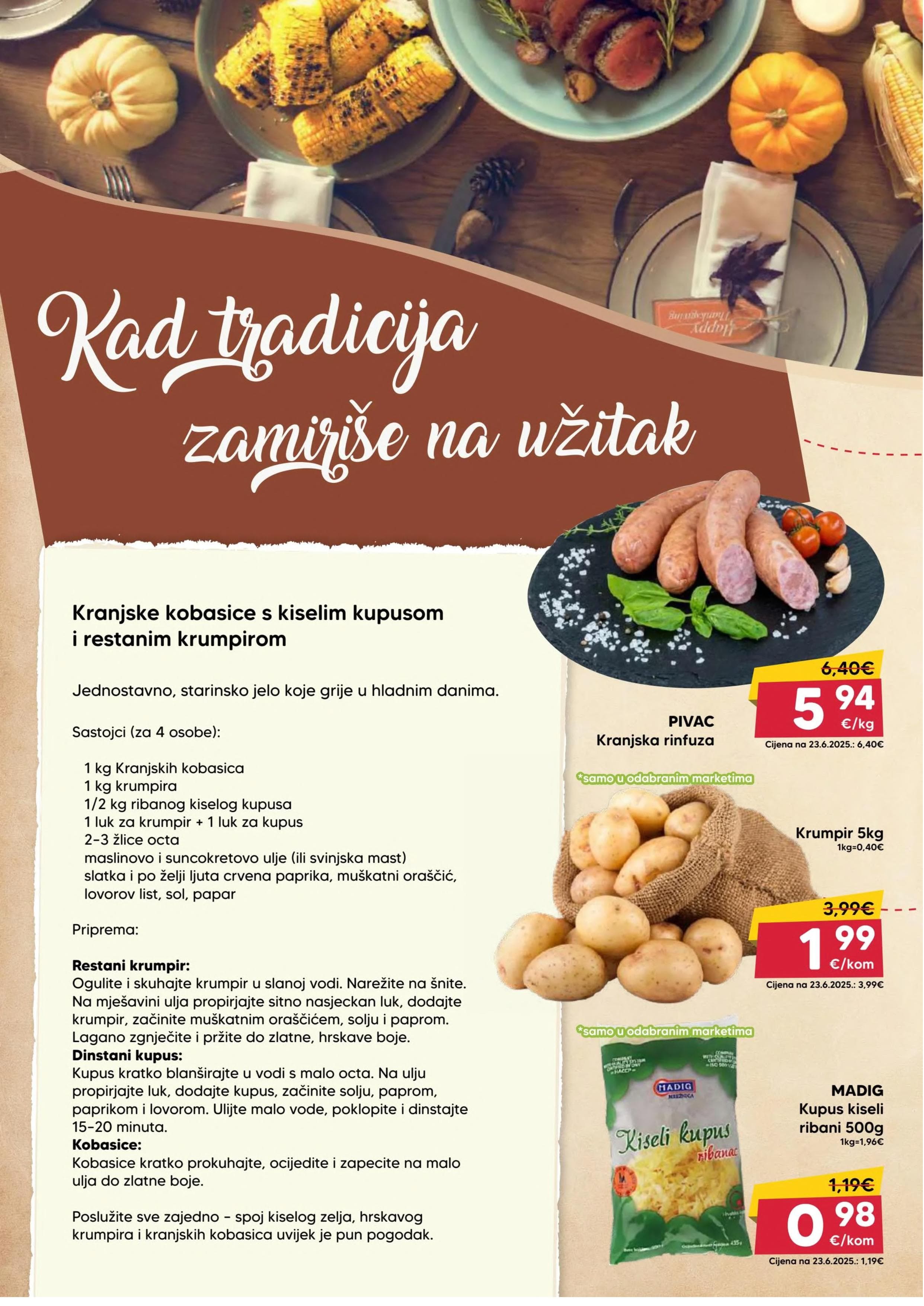 Page from catalog: Akcijska ponuda