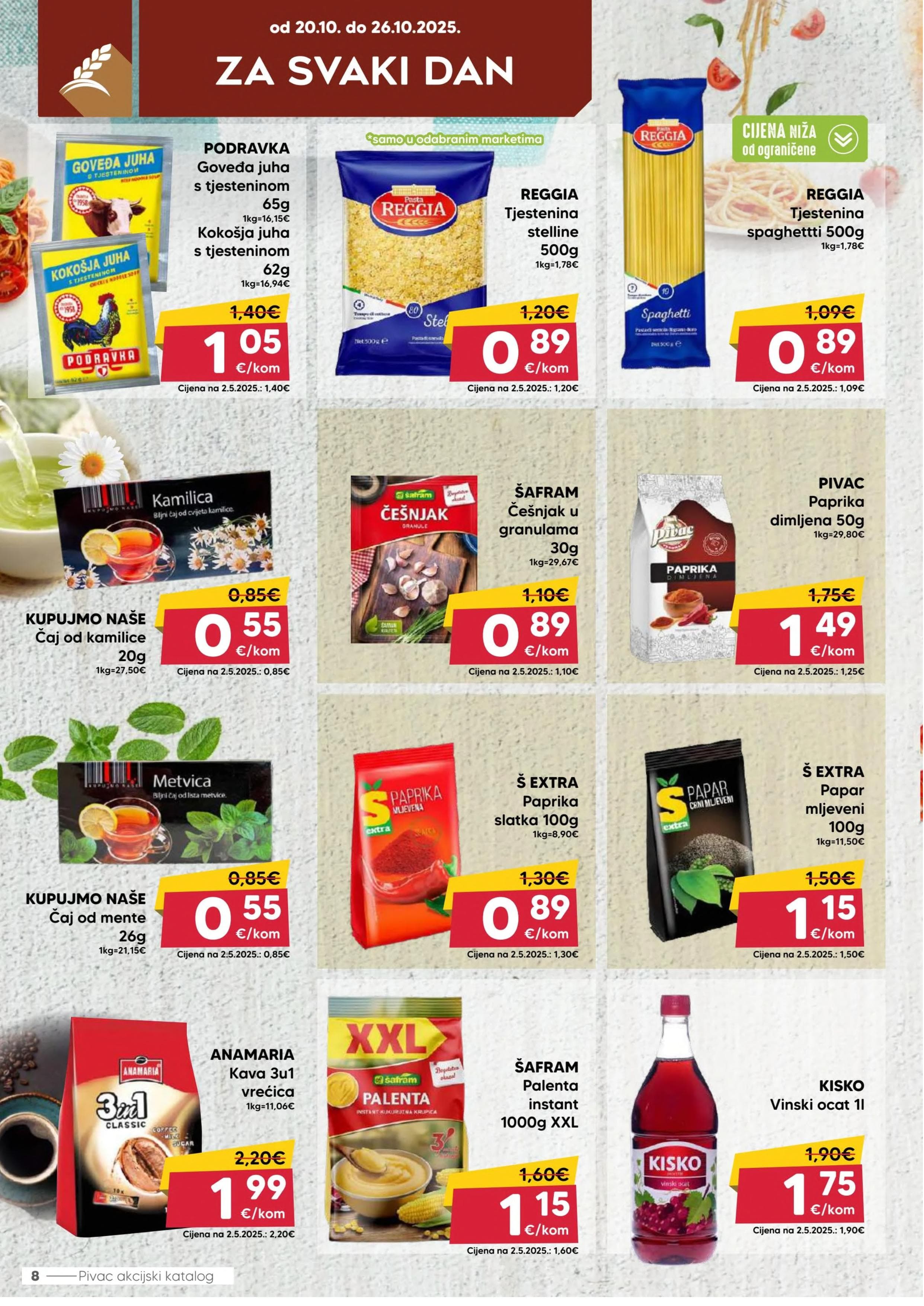 Page from catalog: Akcijska ponuda