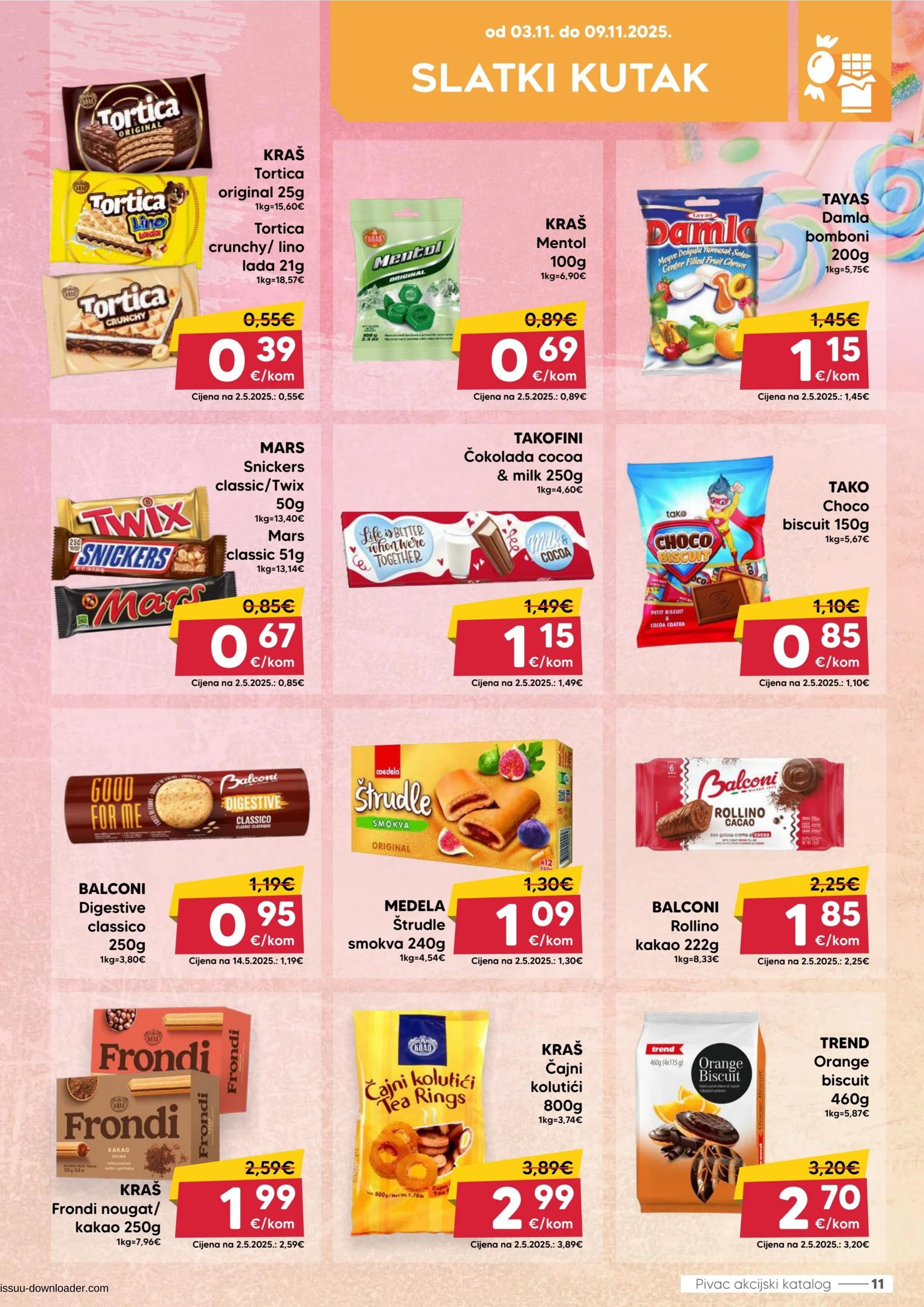 Page from catalog: Akcijska ponuda