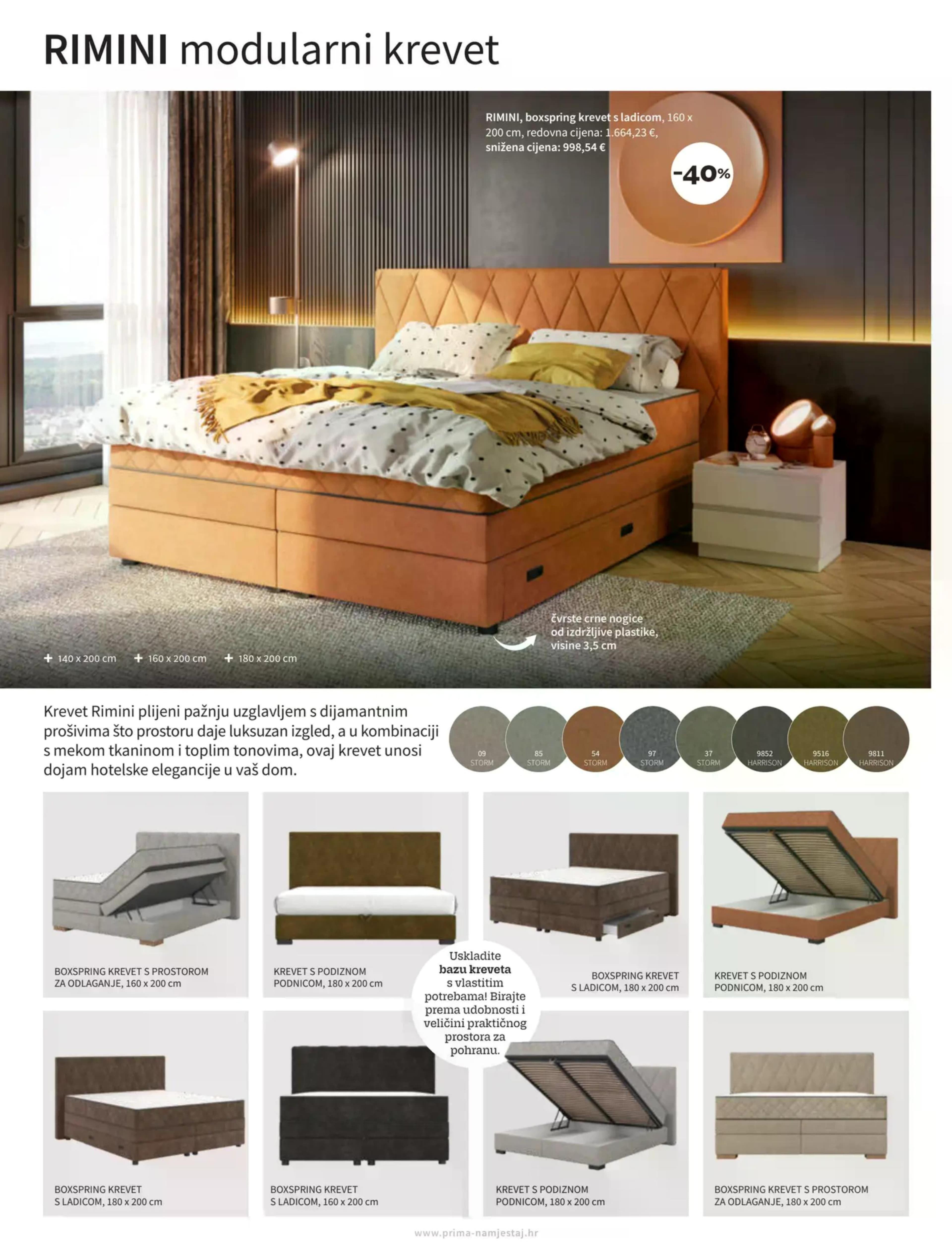 Page from catalog: Spavanje