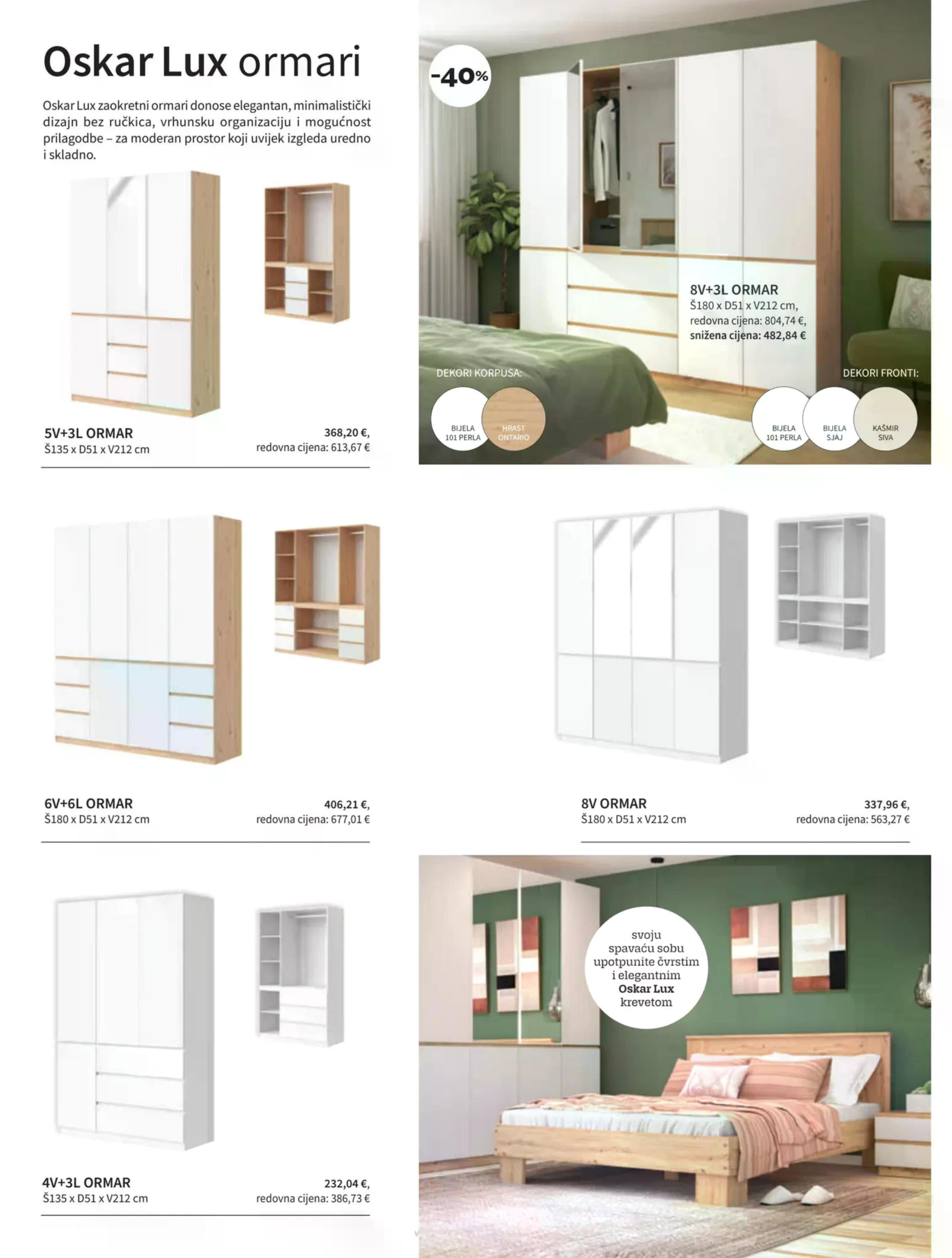 Page from catalog: Spavanje