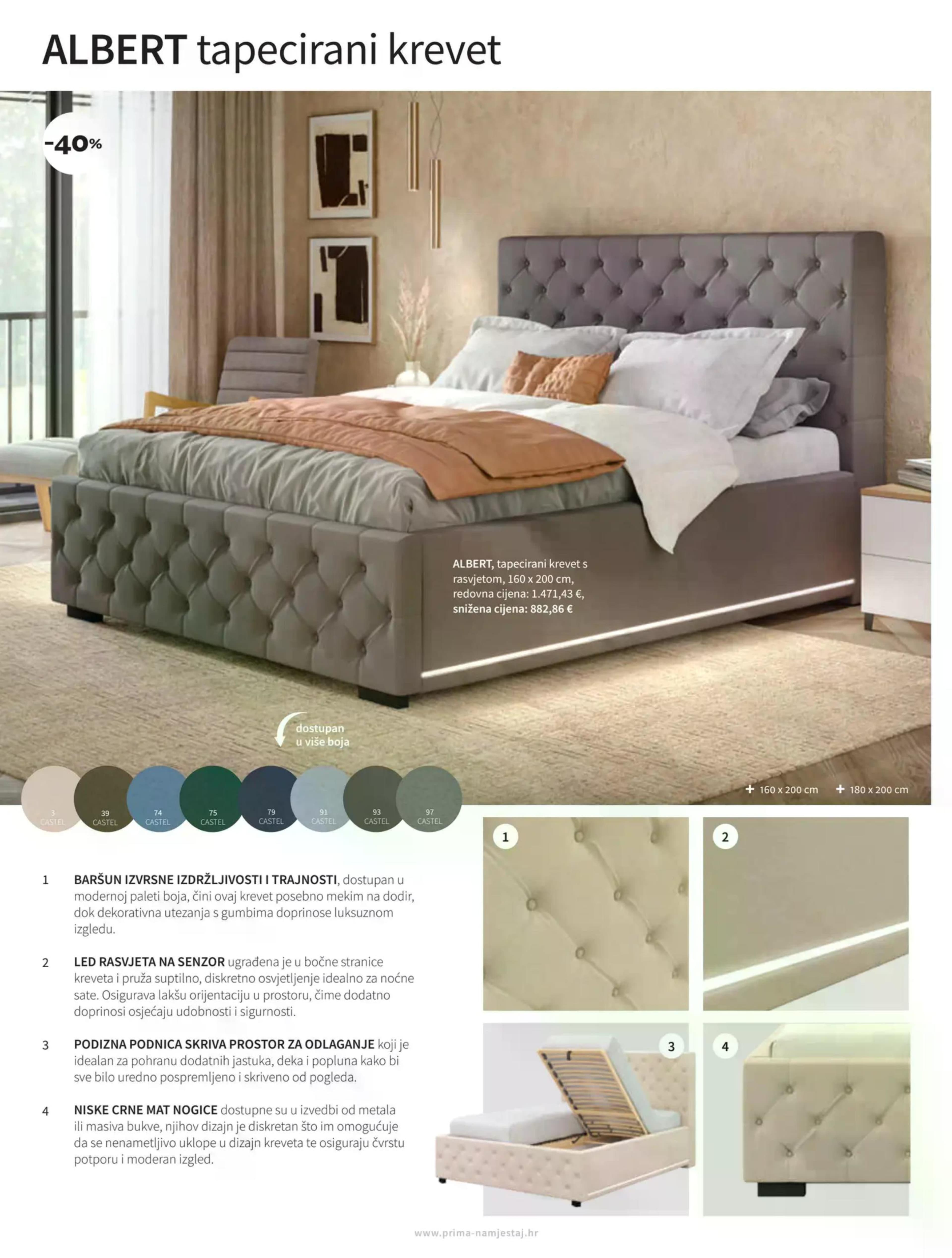 Page from catalog: Spavanje