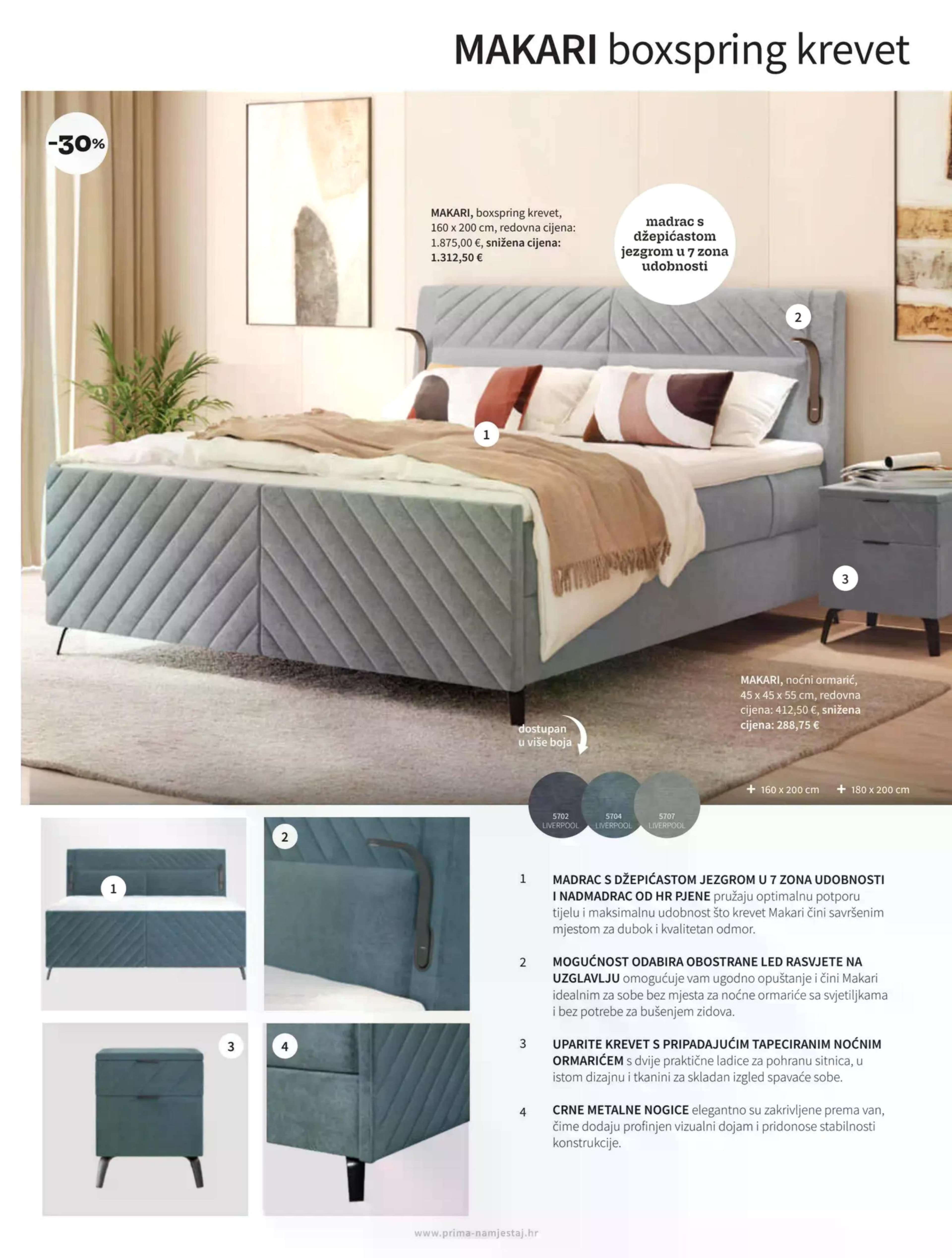 Page from catalog: Spavanje
