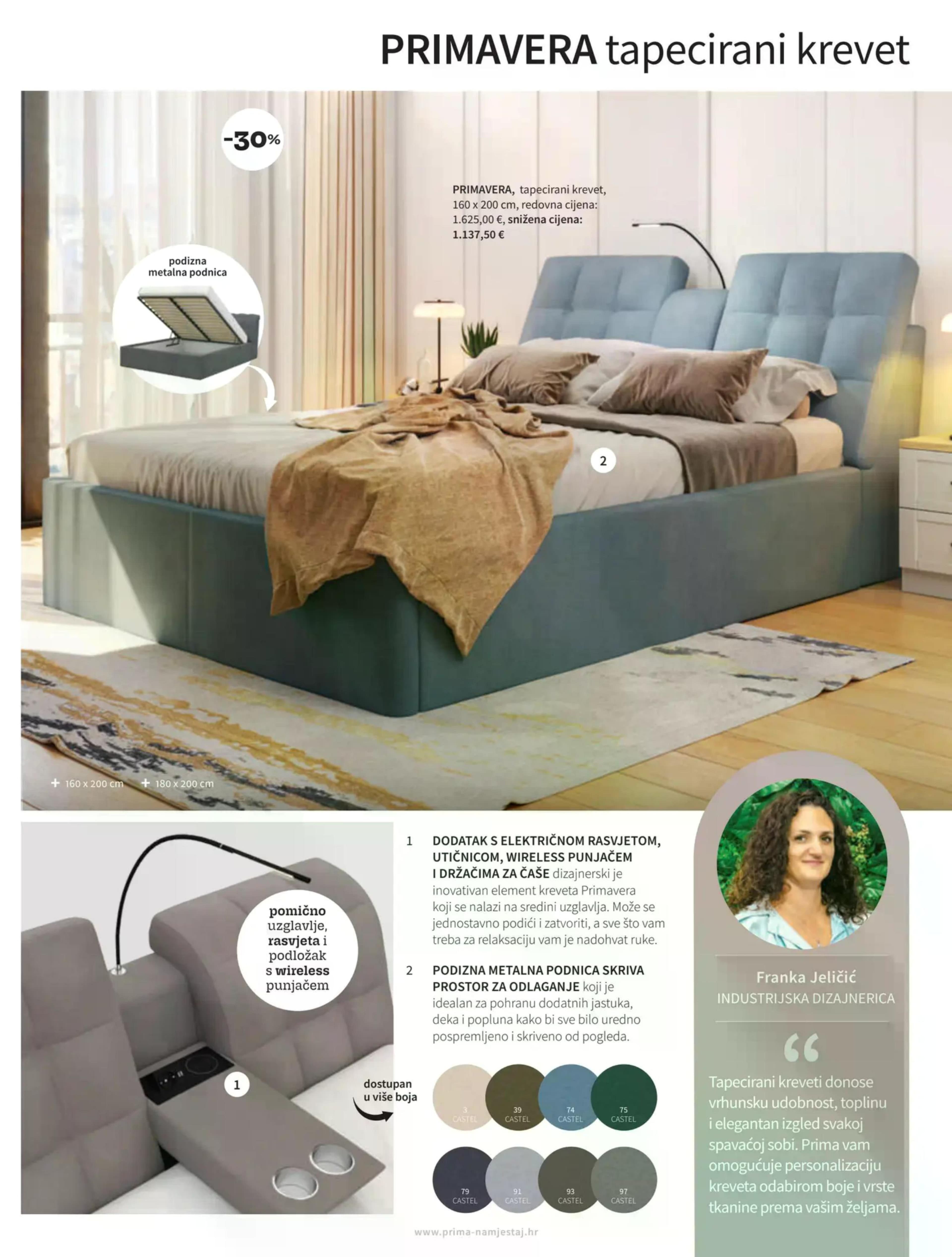Page from catalog: Spavanje
