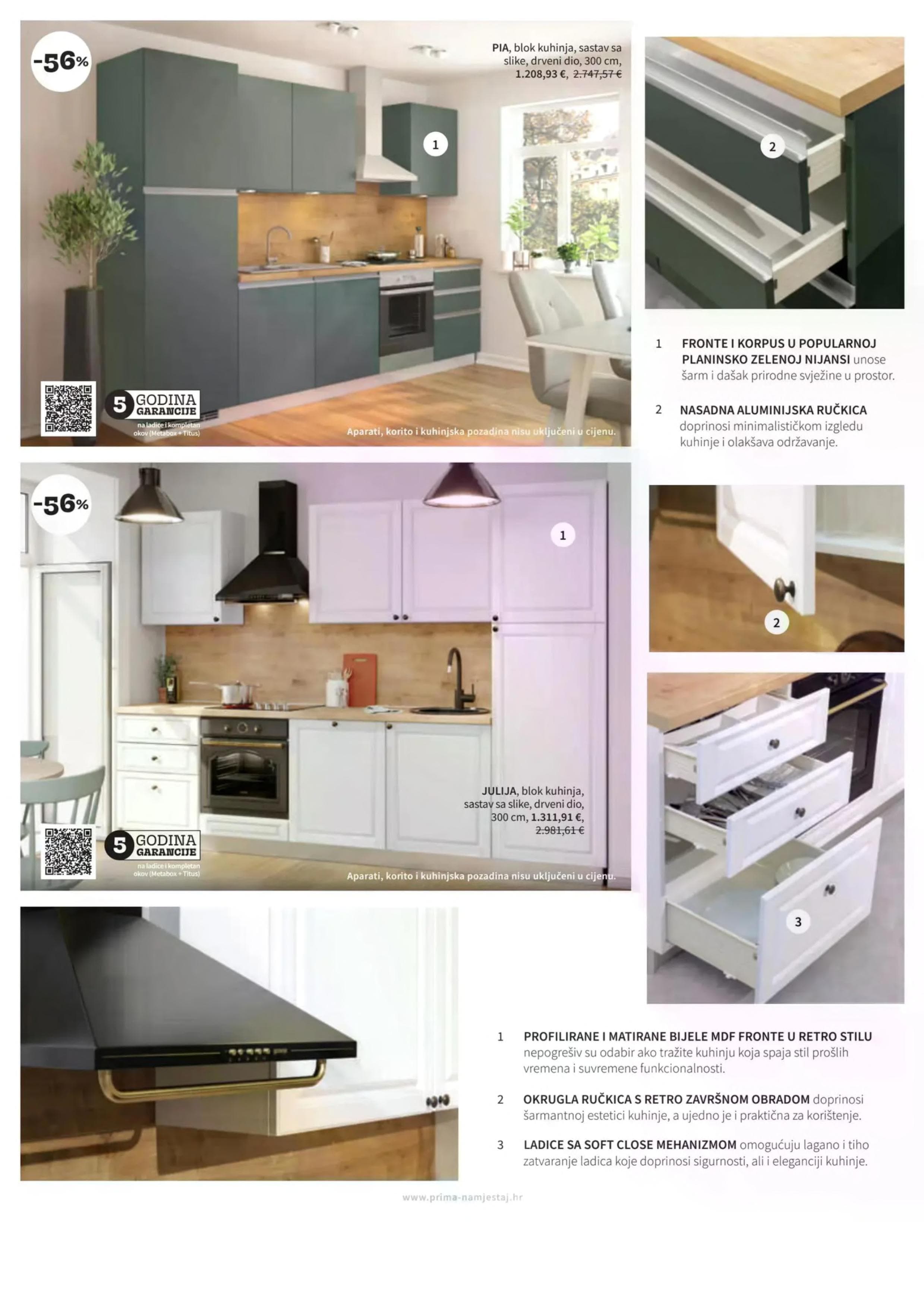 Page from catalog: Kuhinje