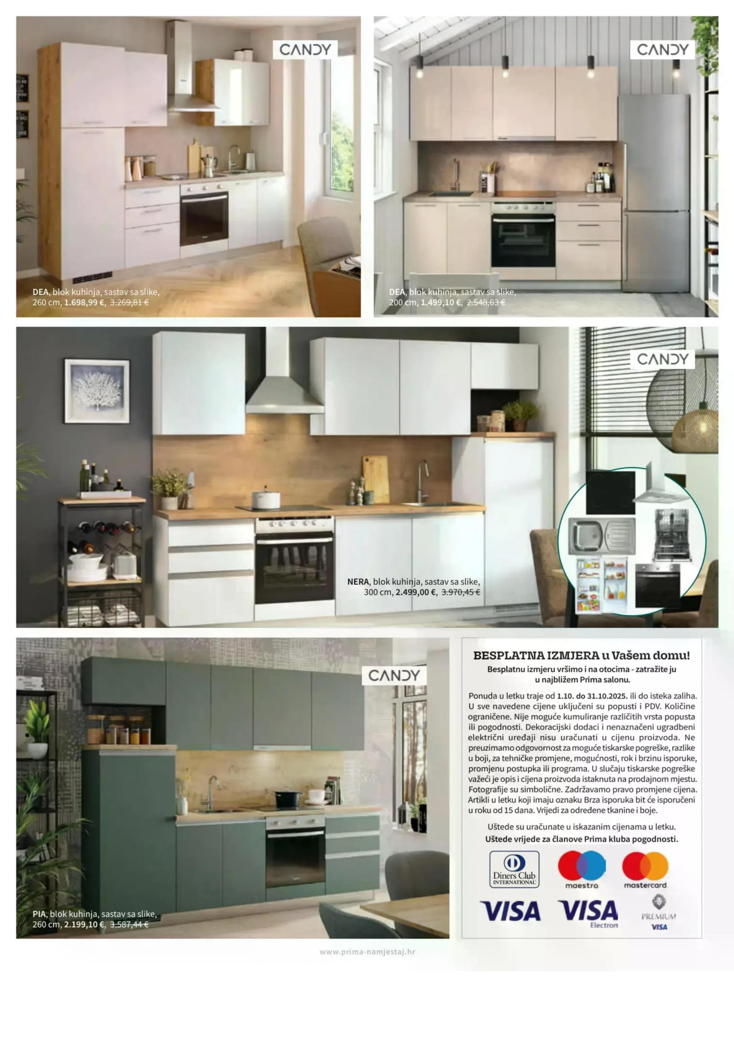 Page from catalog: Kuhinje