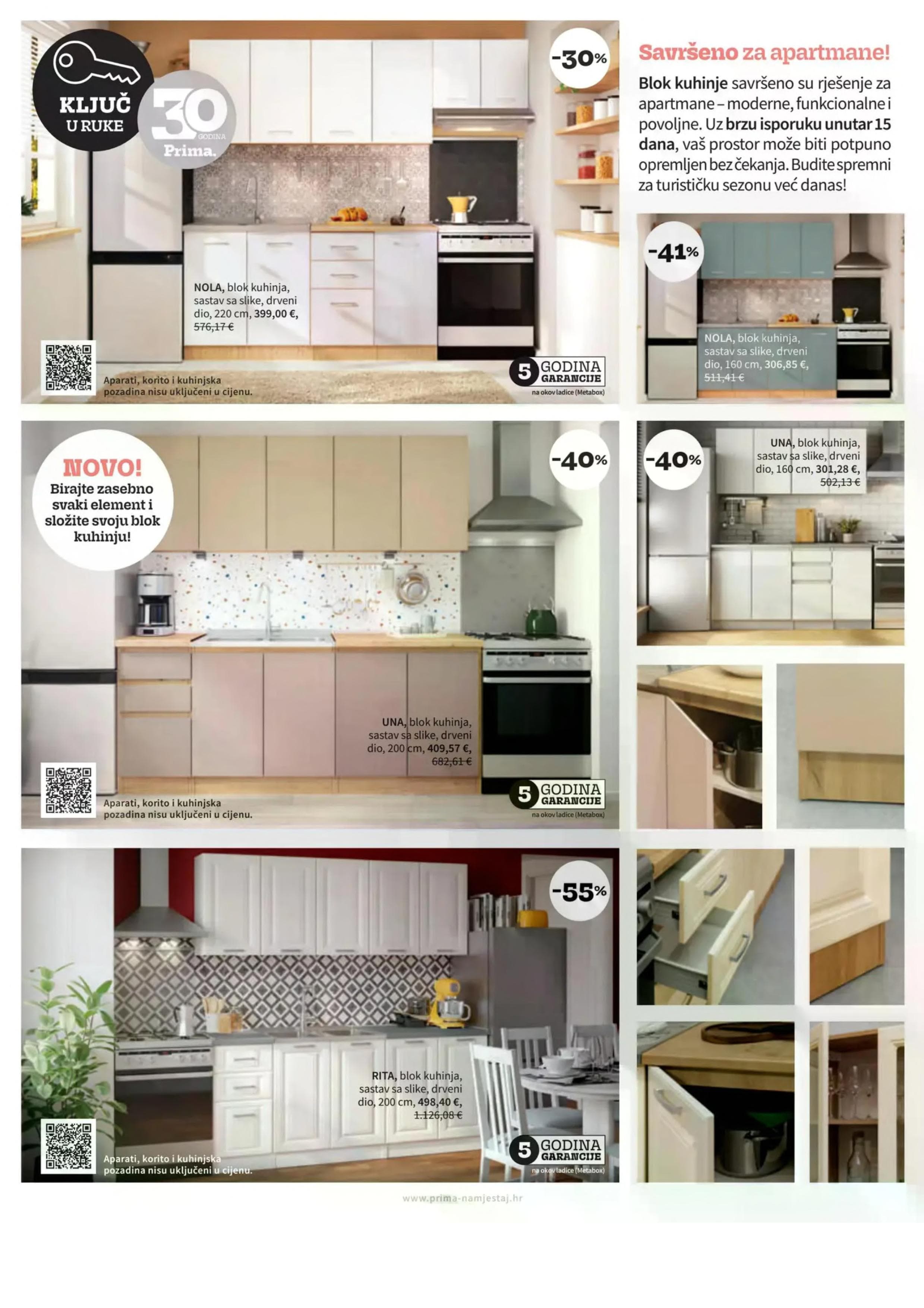 Page from catalog: Kuhinje
