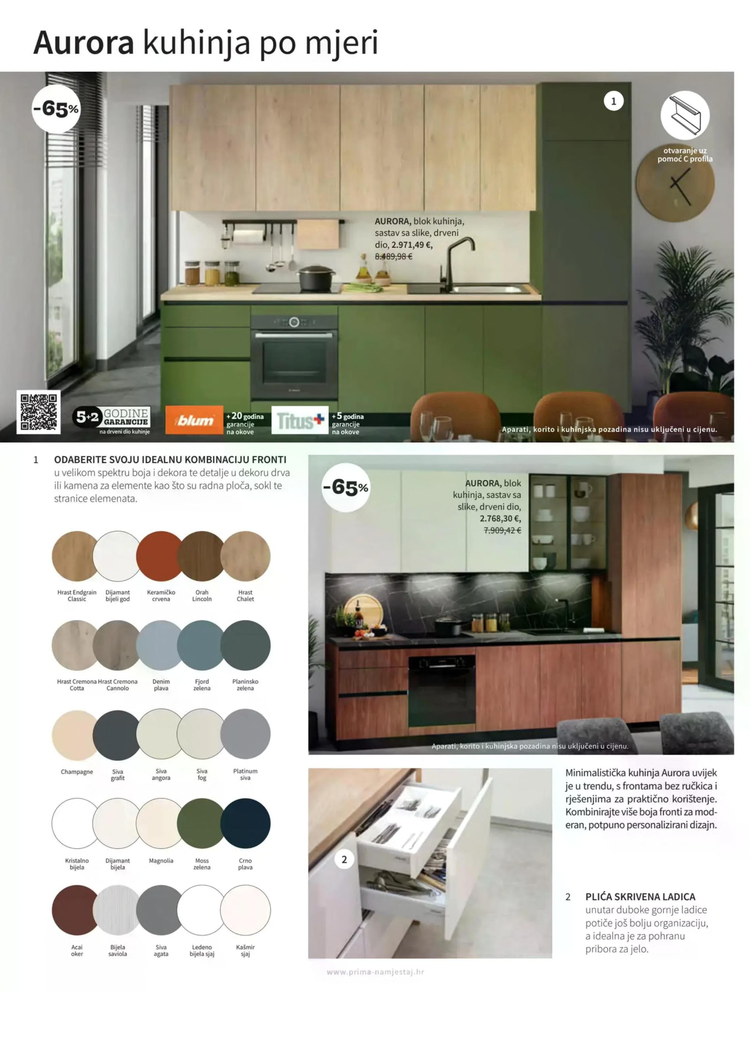 Page from catalog: Kuhinje