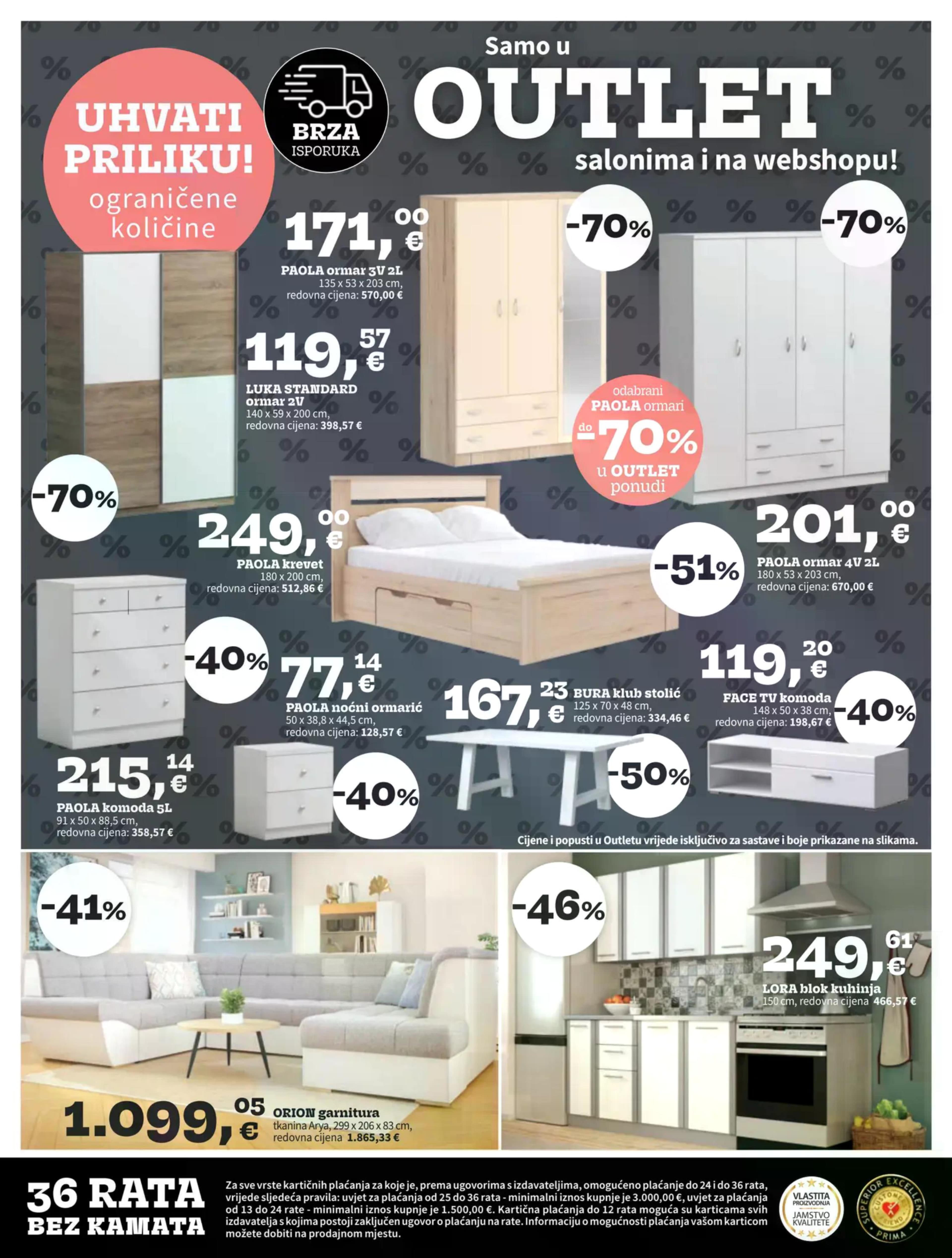 Page from catalog: Akcijska ponuda