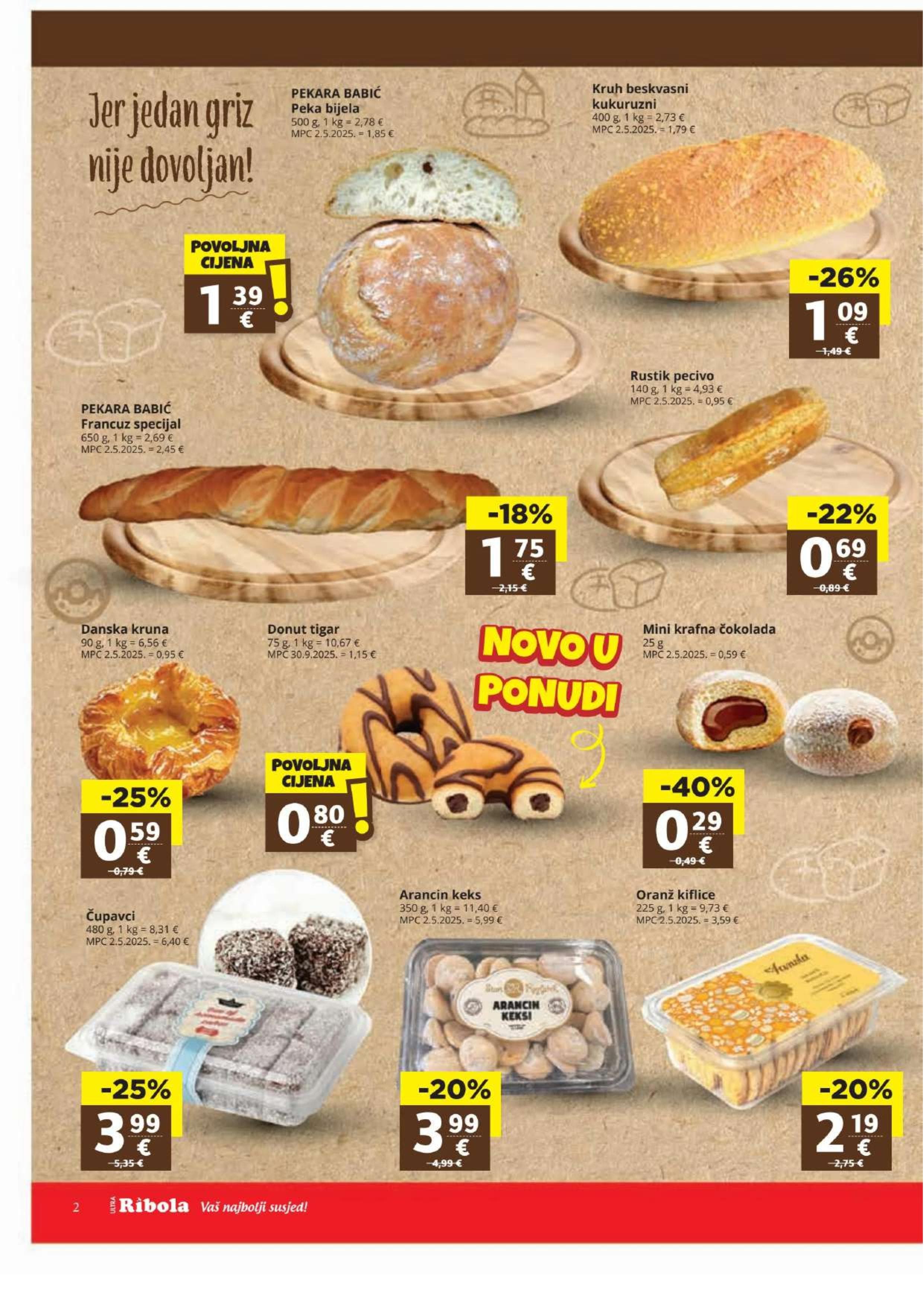 Page from catalog: Akcijska ponuda