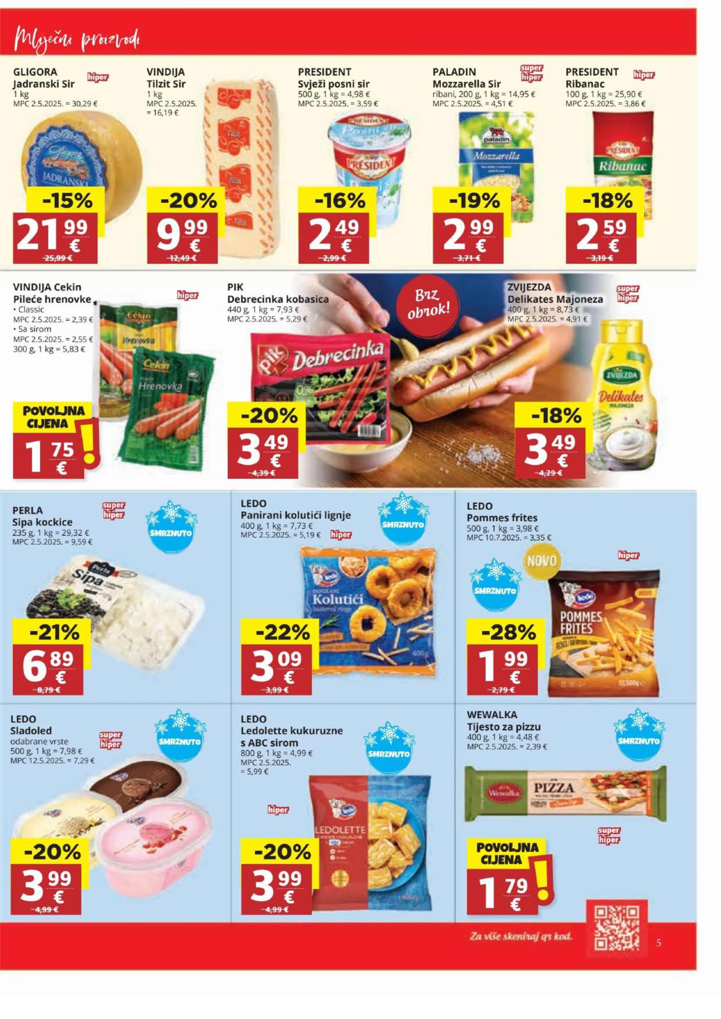 Page from catalog: Akcijska ponuda