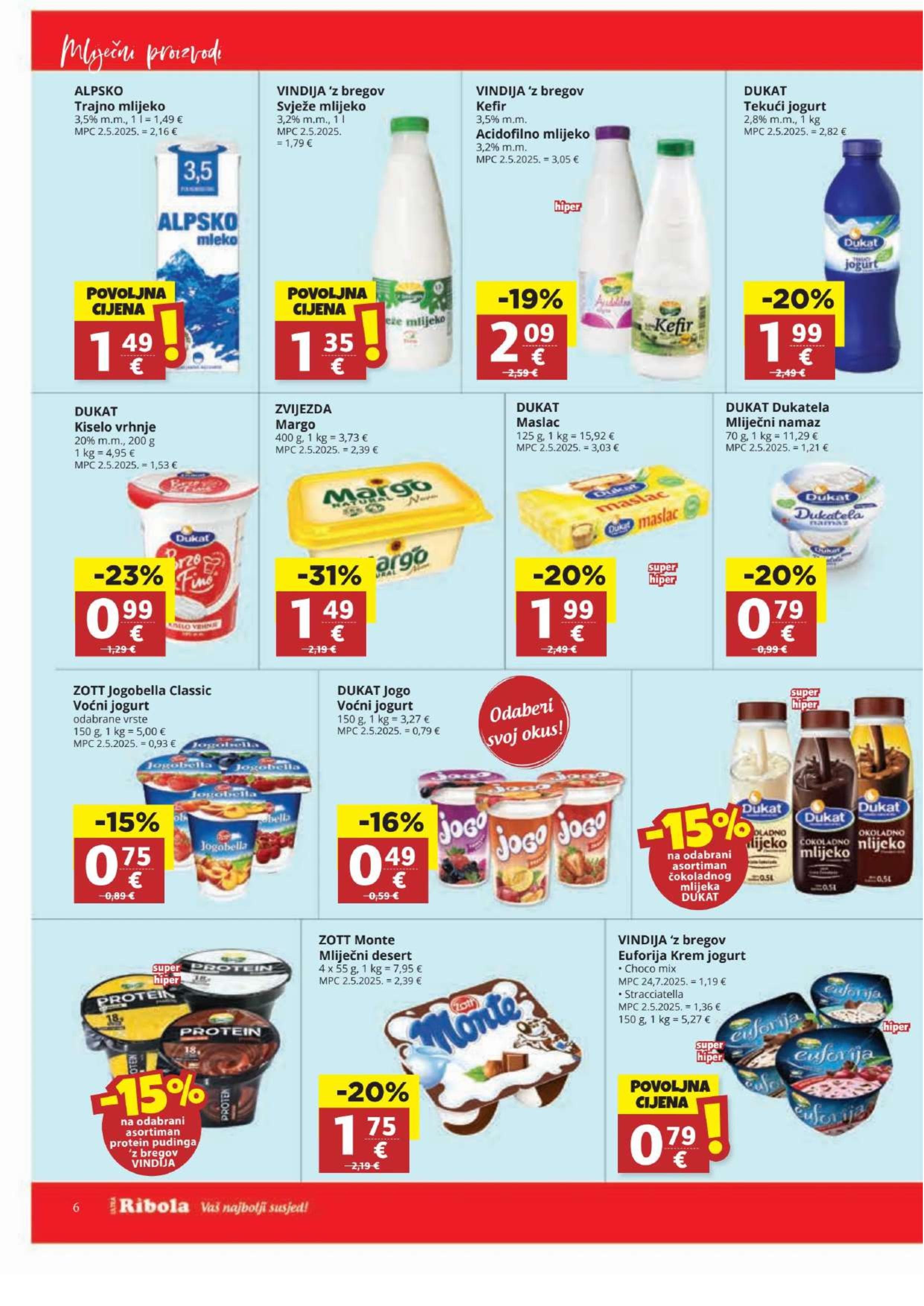Page from catalog: Akcijska ponuda