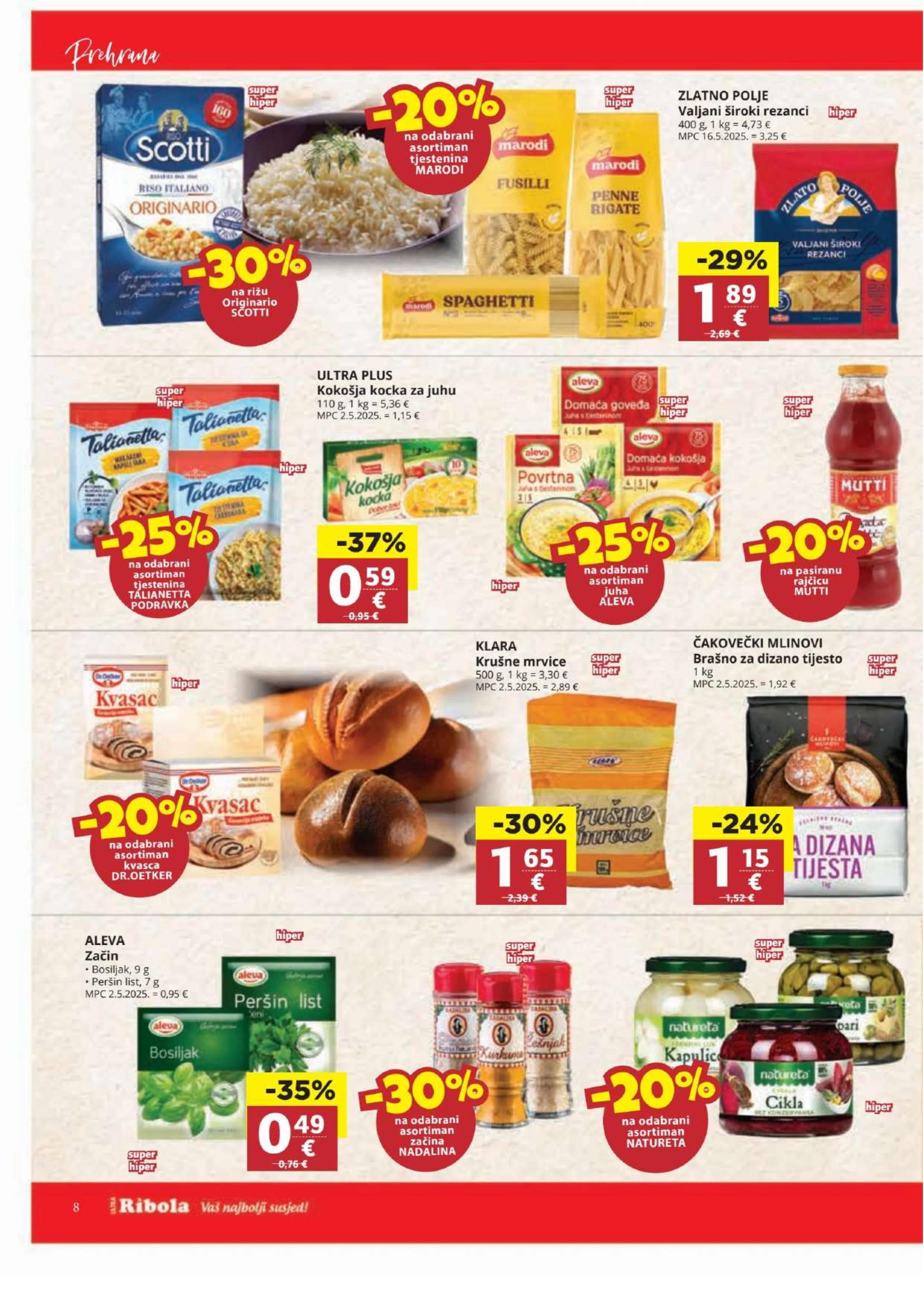 Page from catalog: Akcijska ponuda
