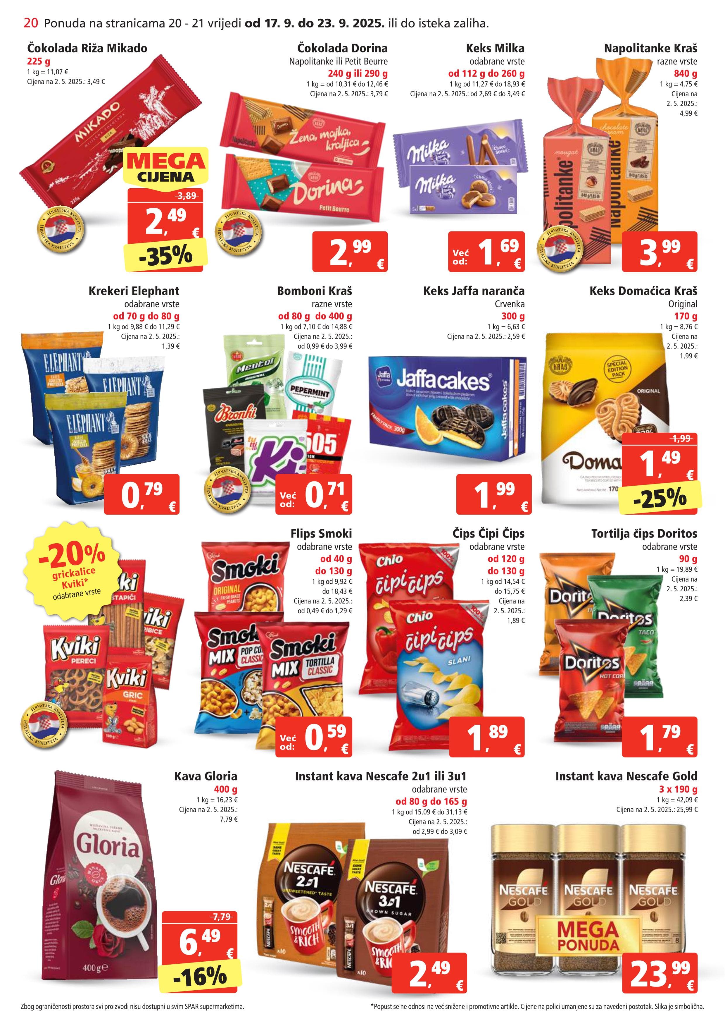 Page from catalog: Akcijska ponuda