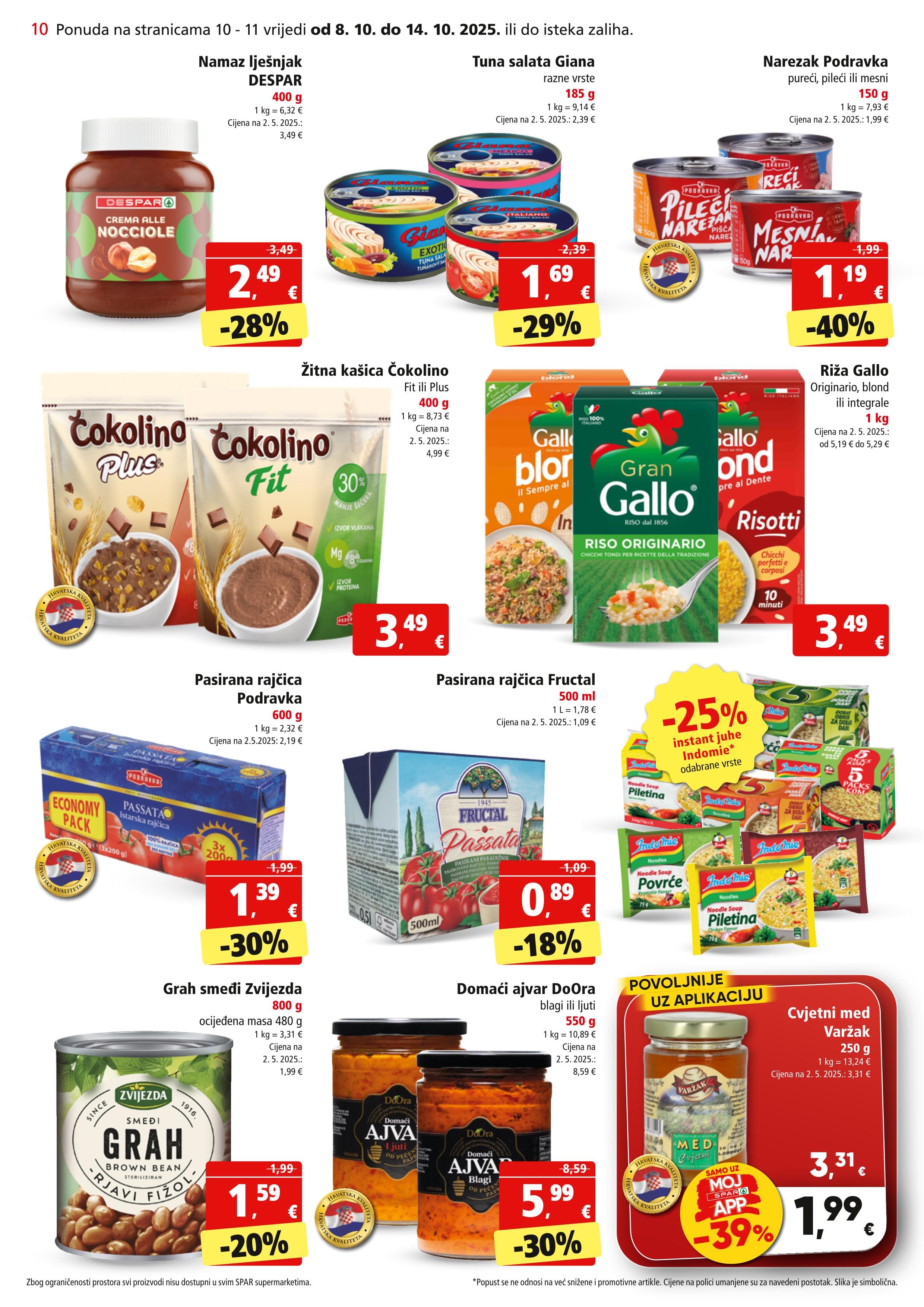 Page from catalog: Akcijska ponuda