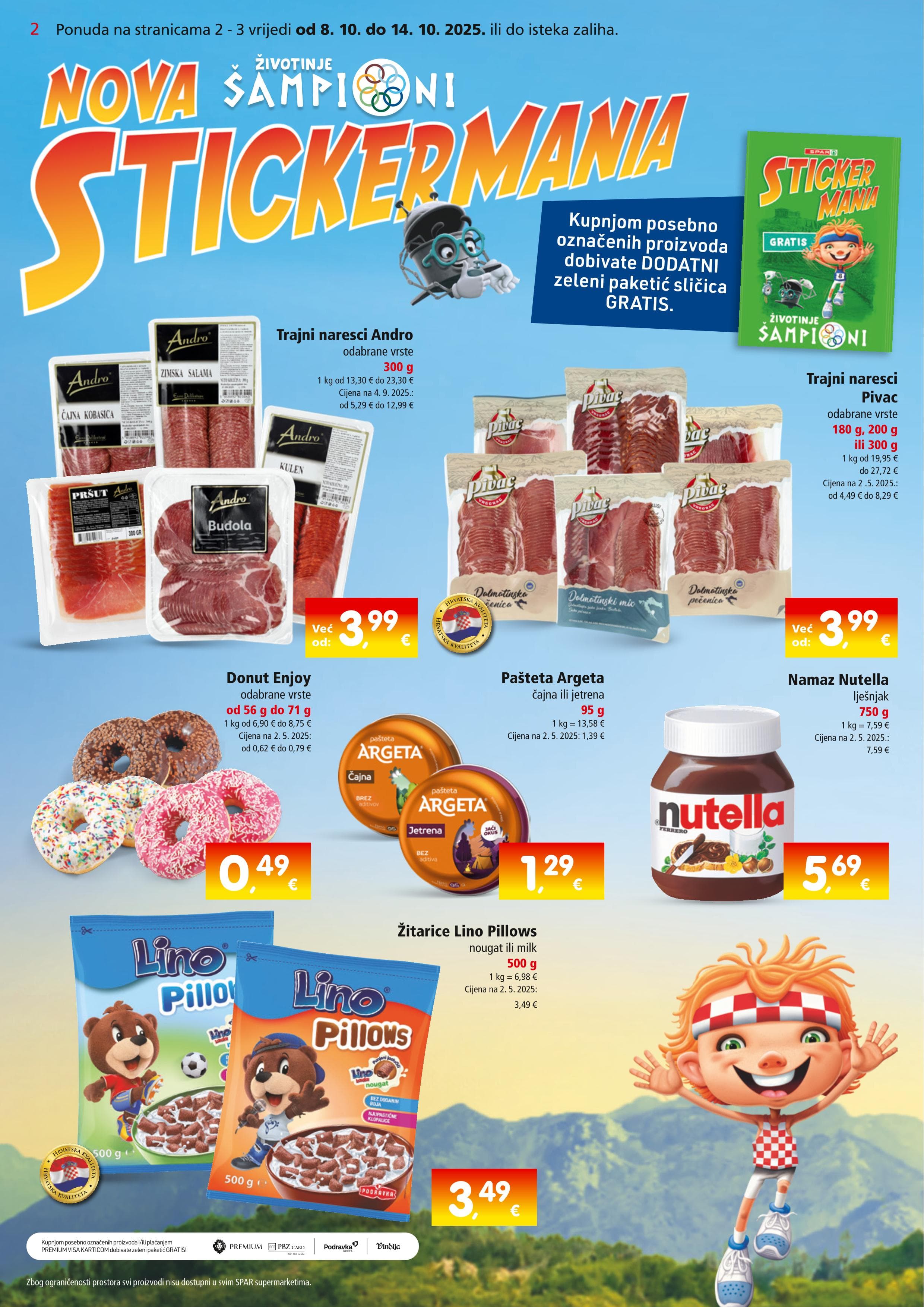 Page from catalog: Akcijska ponuda