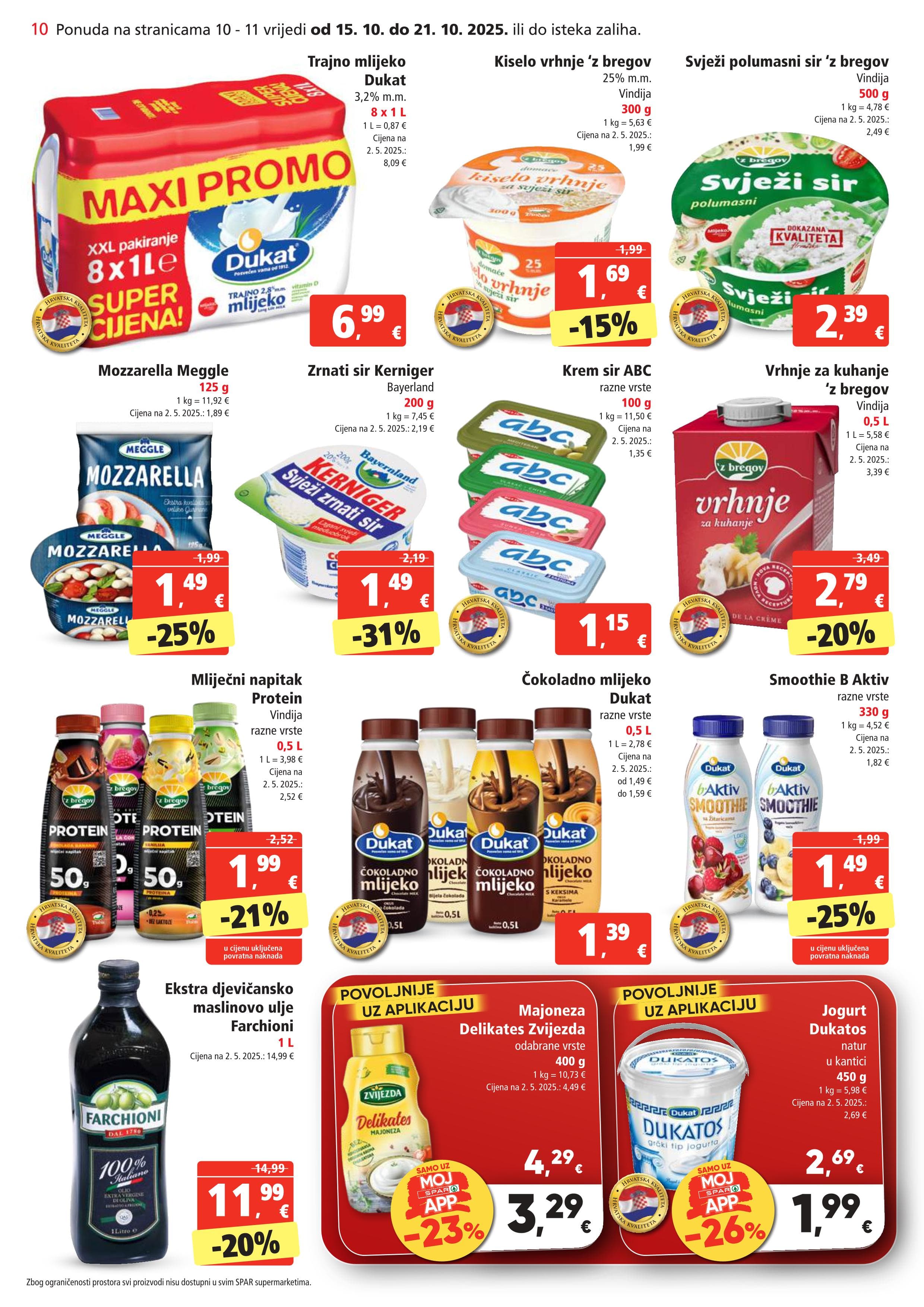 Page from catalog: Akcijska ponuda