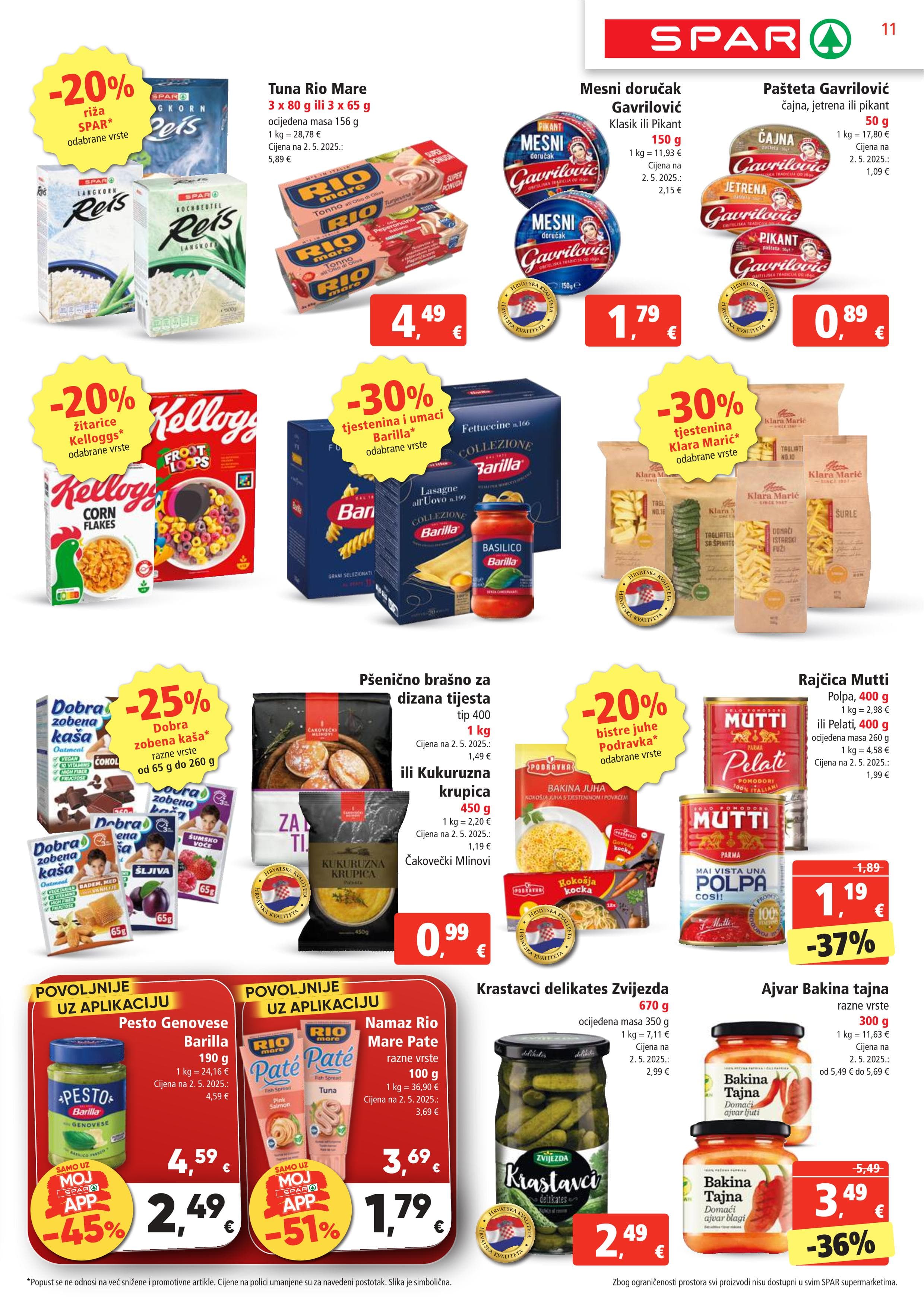 Page from catalog: Akcijska ponuda