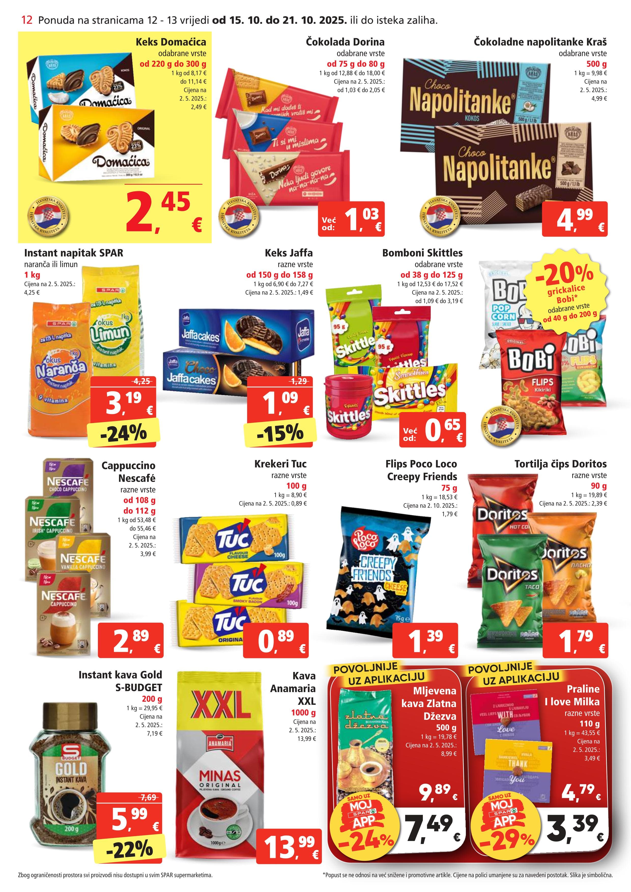 Page from catalog: Akcijska ponuda
