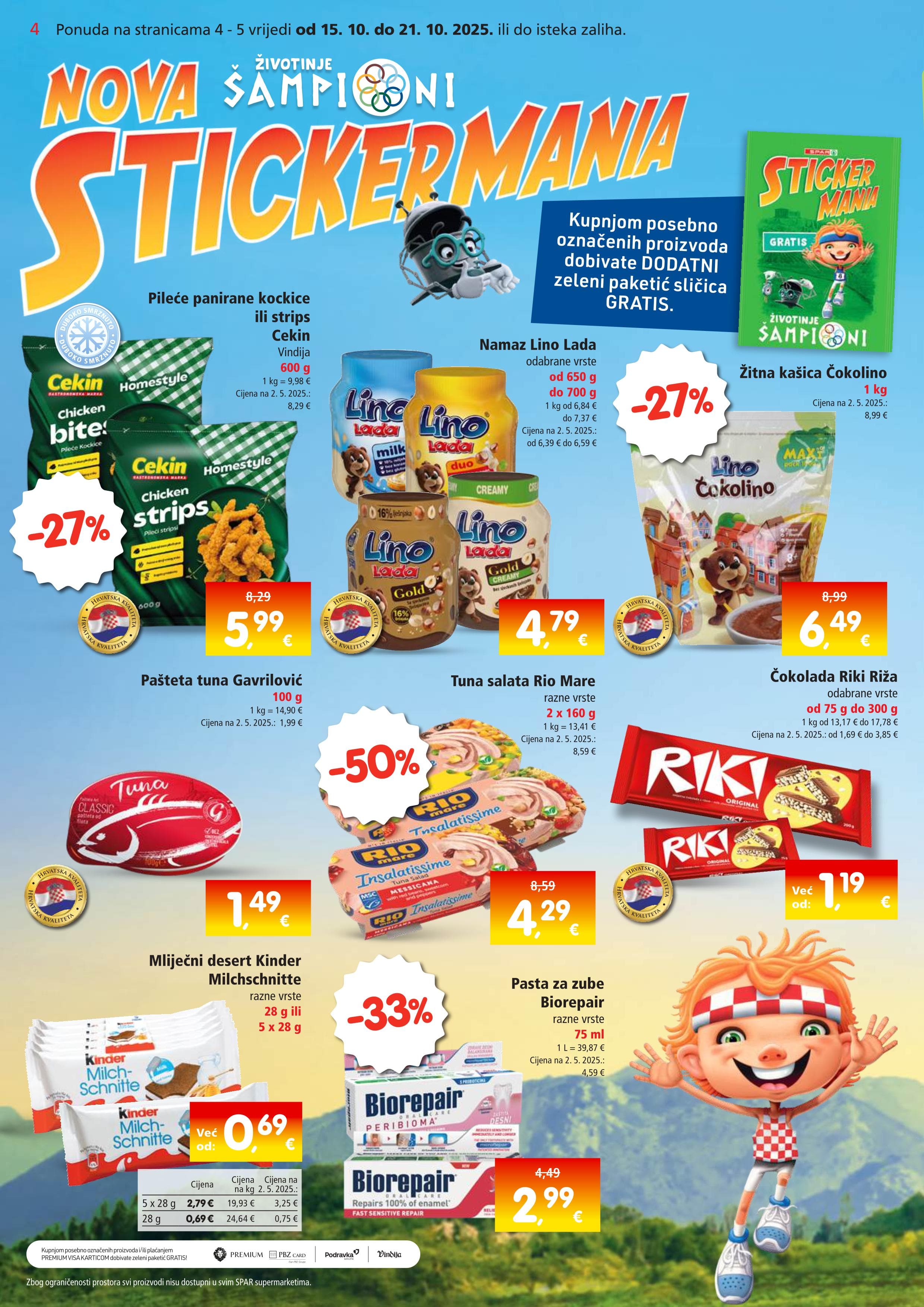 Page from catalog: Akcijska ponuda