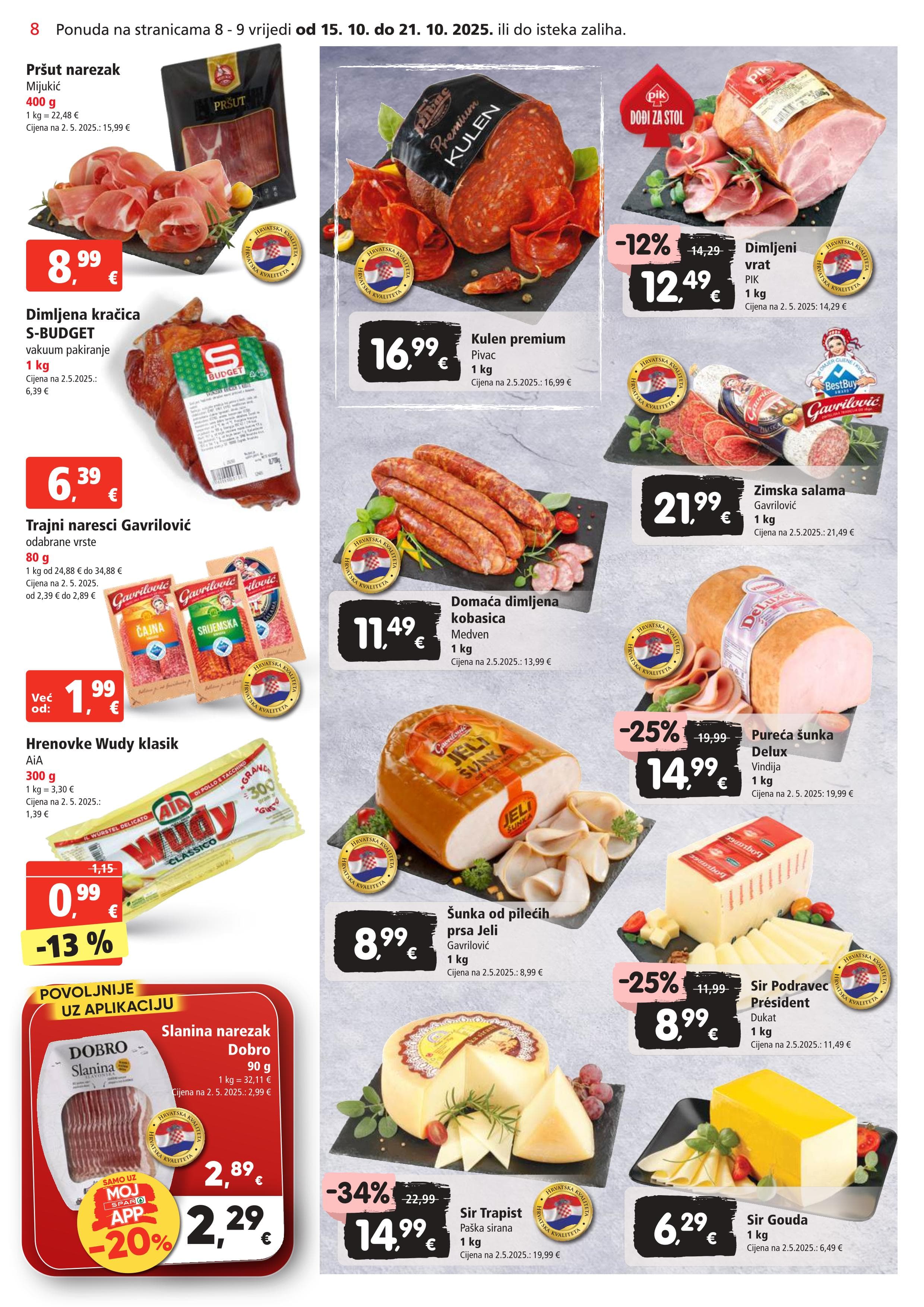 Page from catalog: Akcijska ponuda
