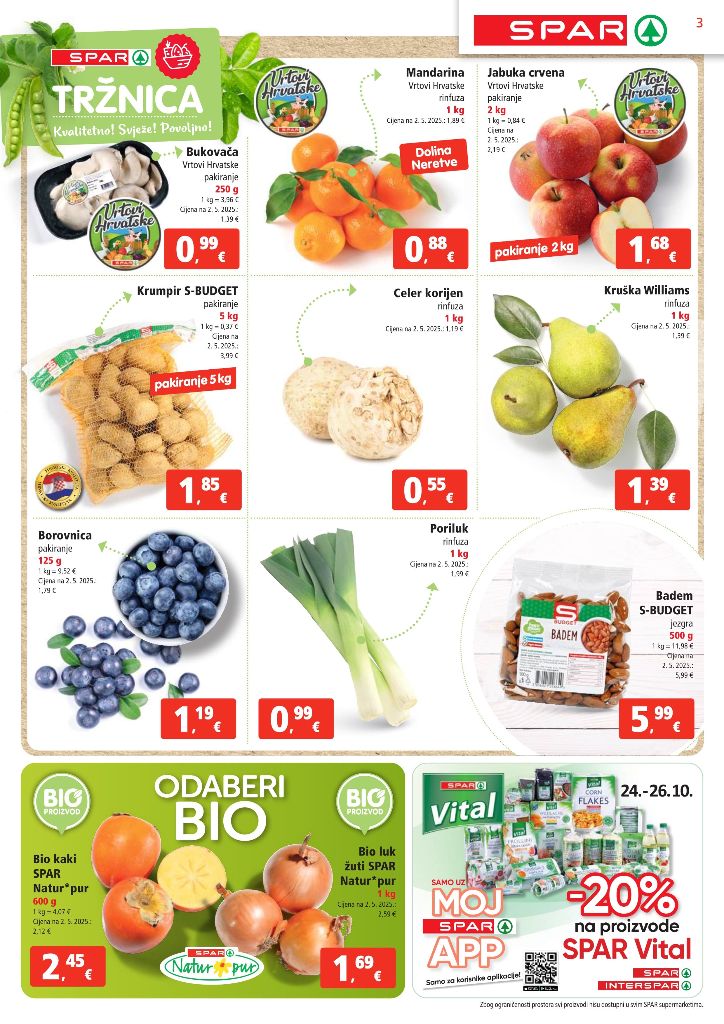 Page from catalog: Akcijska ponuda